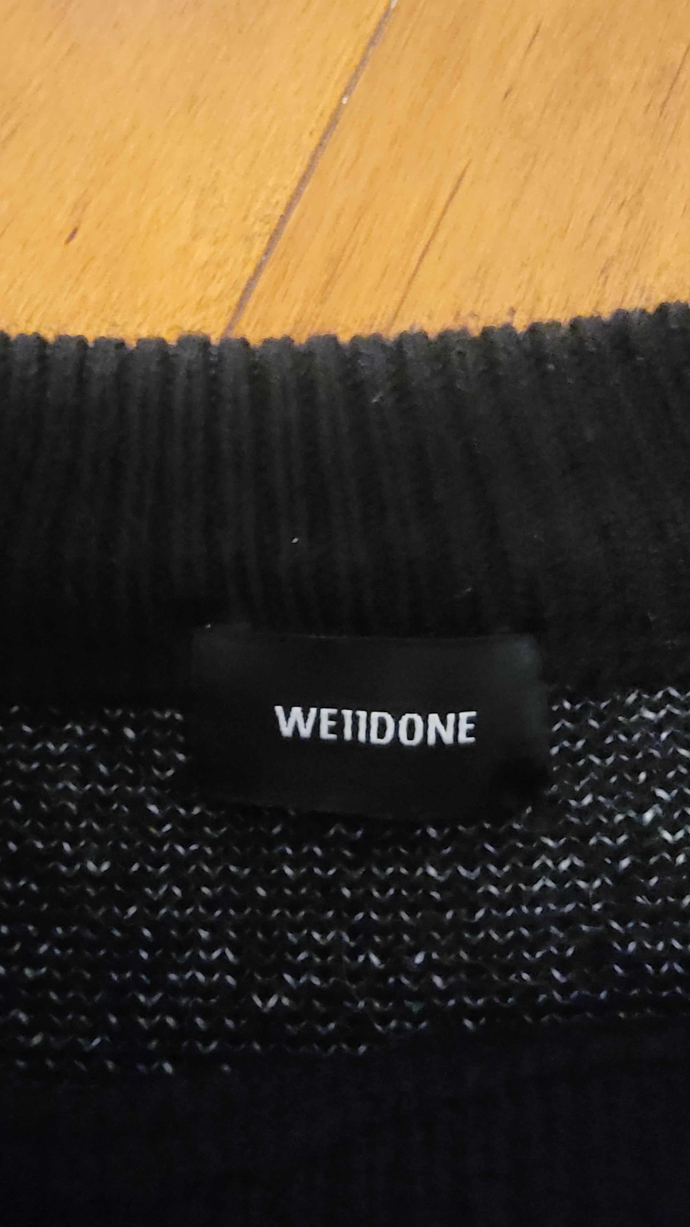 WE11DONE We11done knit new Size US L / EU 52-54 / 3 - 2 Thumbnail