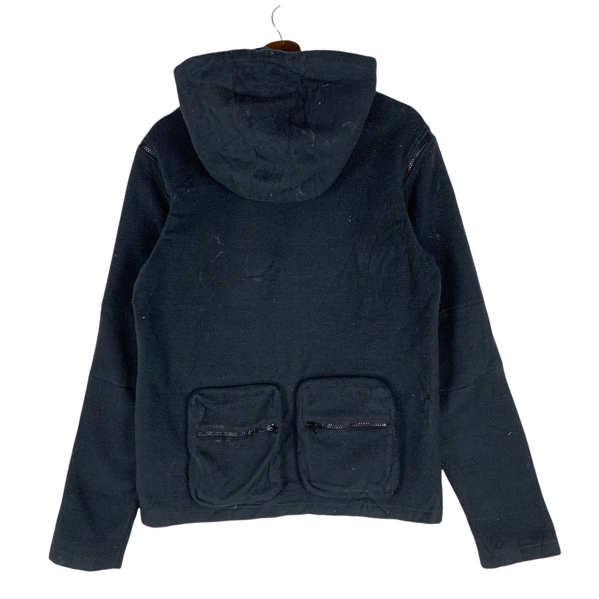 Japanese Brand Batsu Boy Detachable Tartical Hoodie Zipper Jacket Size US M / EU 48-50 / 2 - 1 Thumbnail