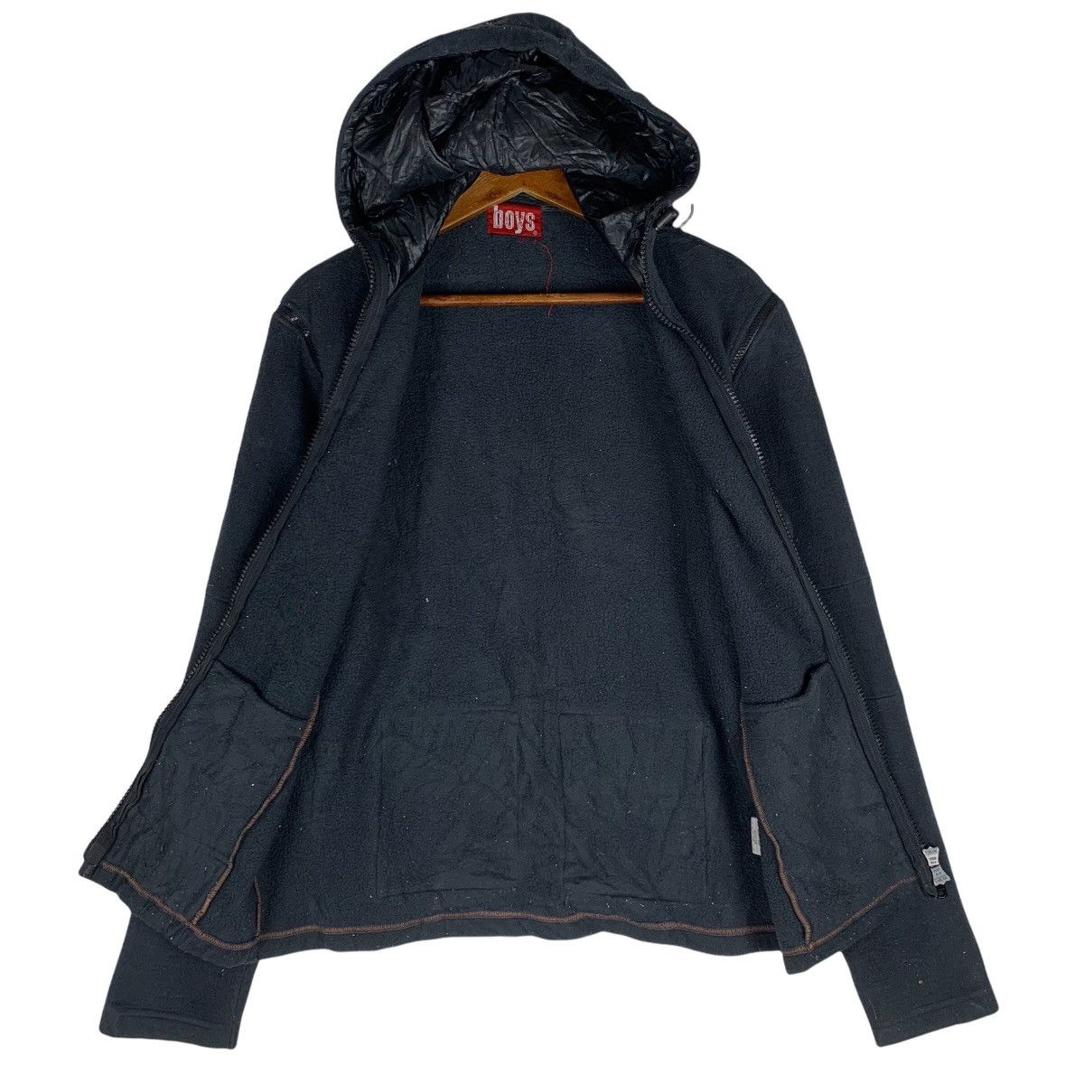 Japanese Brand Batsu Boy Detachable Tartical Hoodie Zipper Jacket Size US M / EU 48-50 / 2 - 7 Thumbnail