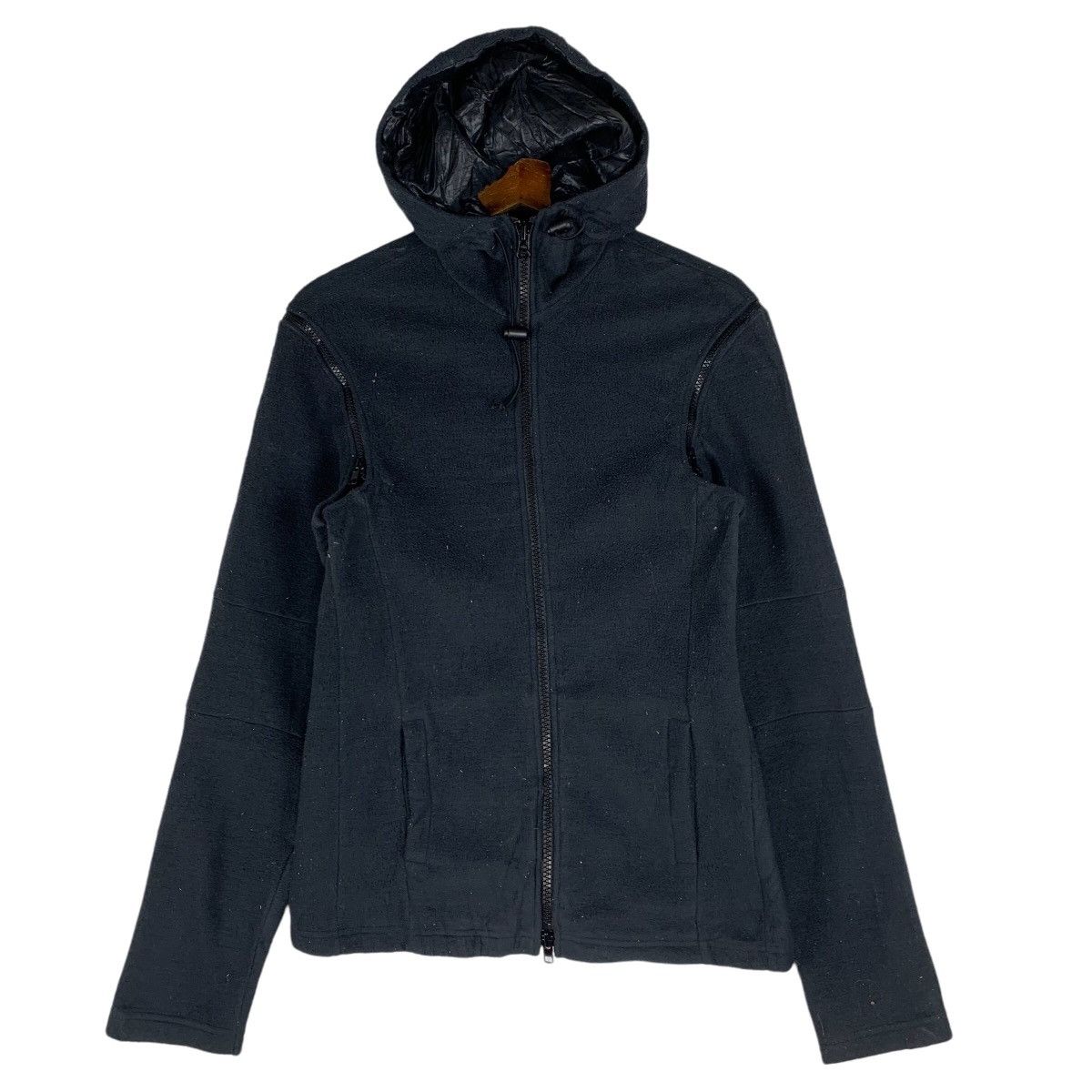 Japanese Brand Batsu Boy Detachable Tartical Hoodie Zipper Jacket Size US M / EU 48-50 / 2 - 3 Thumbnail