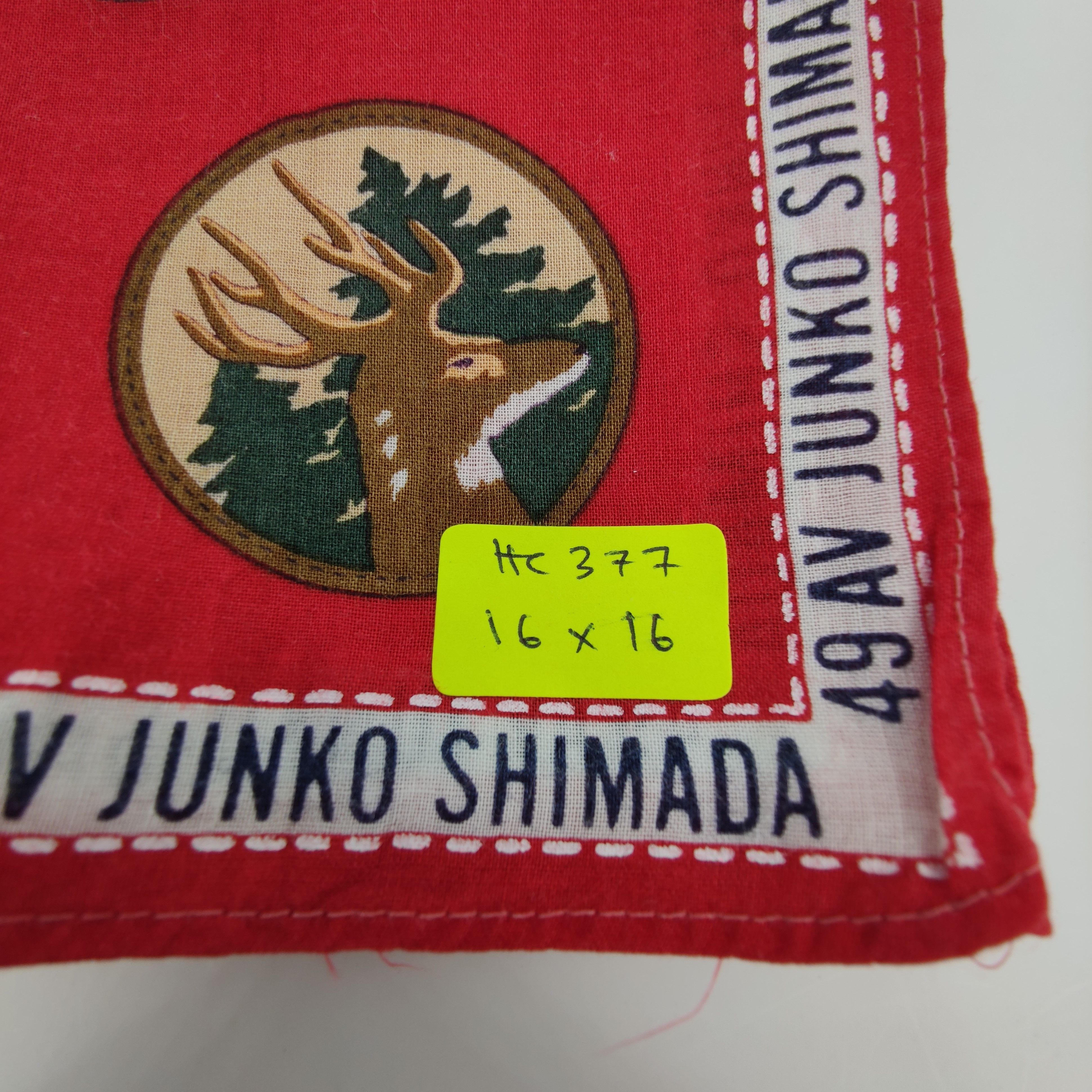 Junko Shimada Junko Shimada Handkerchief/Neckerchief/Bandana Size ONE SIZE - 5 Thumbnail