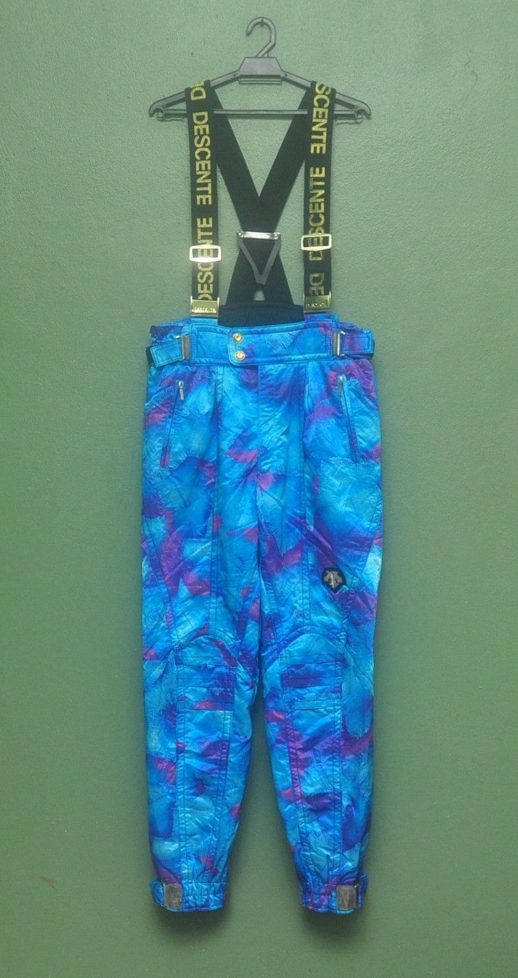 Descente × Designer × Japanese Brand Descente Ski Pant Multicolour Travis Scott Style Fashion Size US 34 / EU 50 - 1 Thumbnail