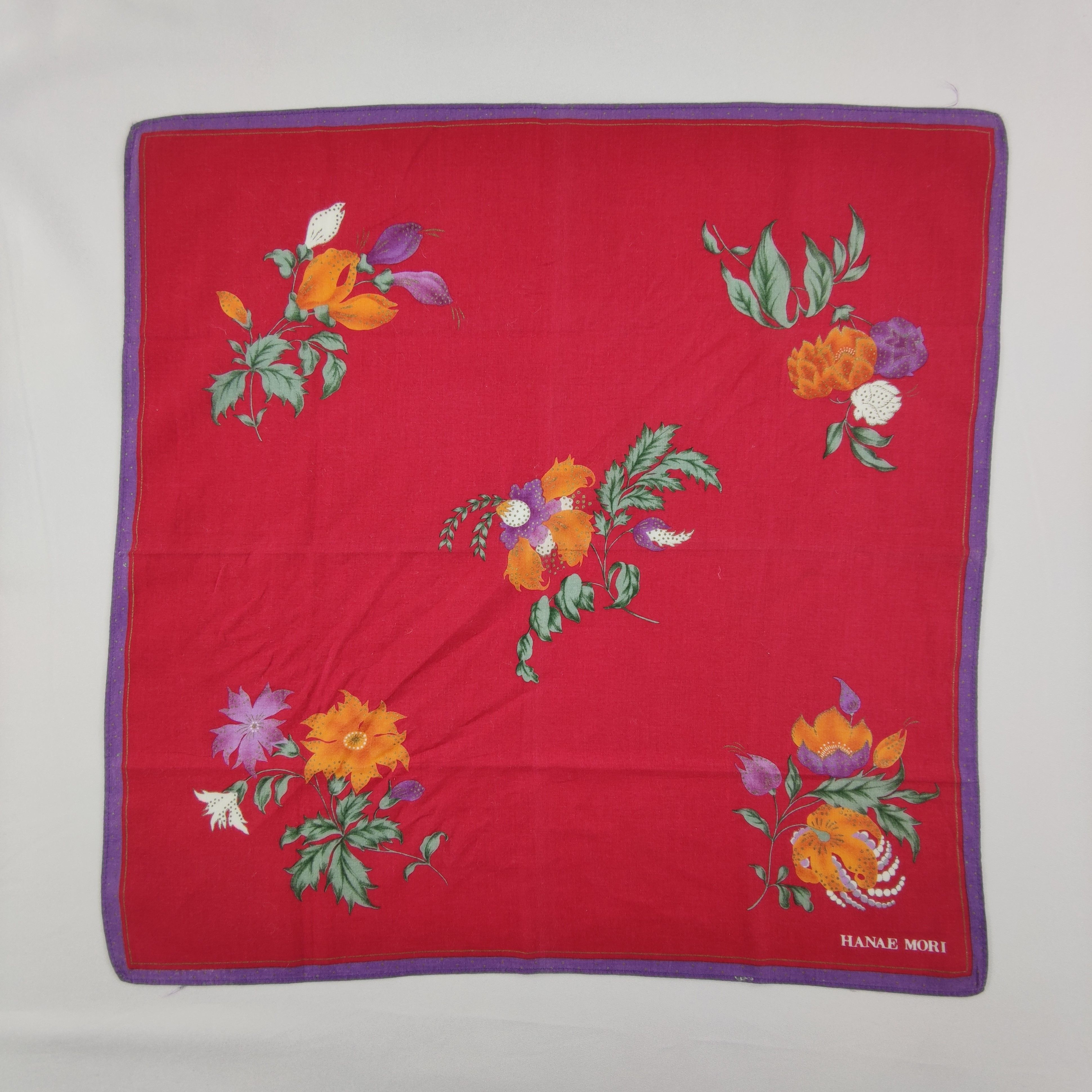 Hanae Mori Hanae Mori Handkerchief/Neckerchief/Bandana Size ONE SIZE - 2 Thumbnail