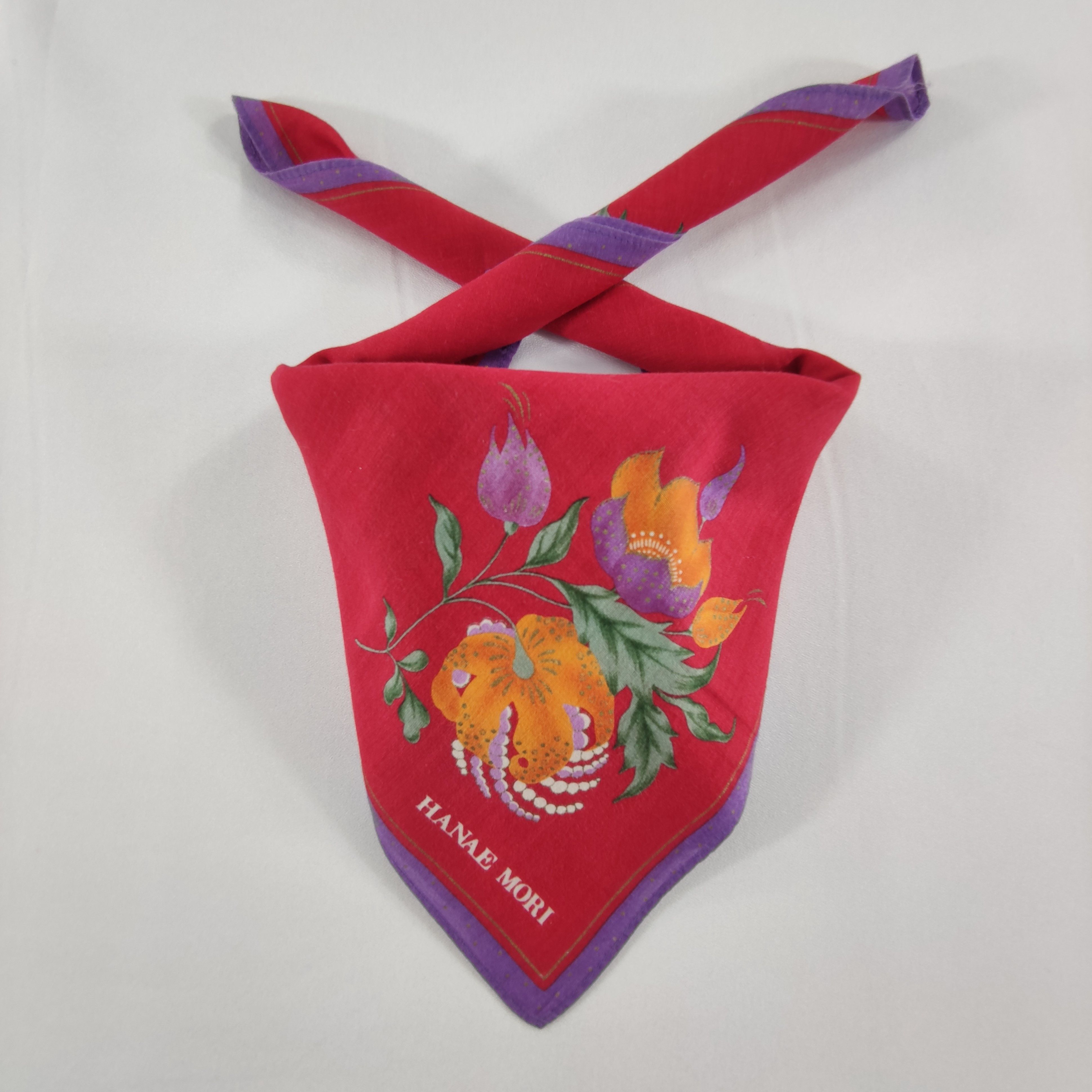 Hanae Mori Hanae Mori Handkerchief/Neckerchief/Bandana Size ONE SIZE - 1 Thumbnail
