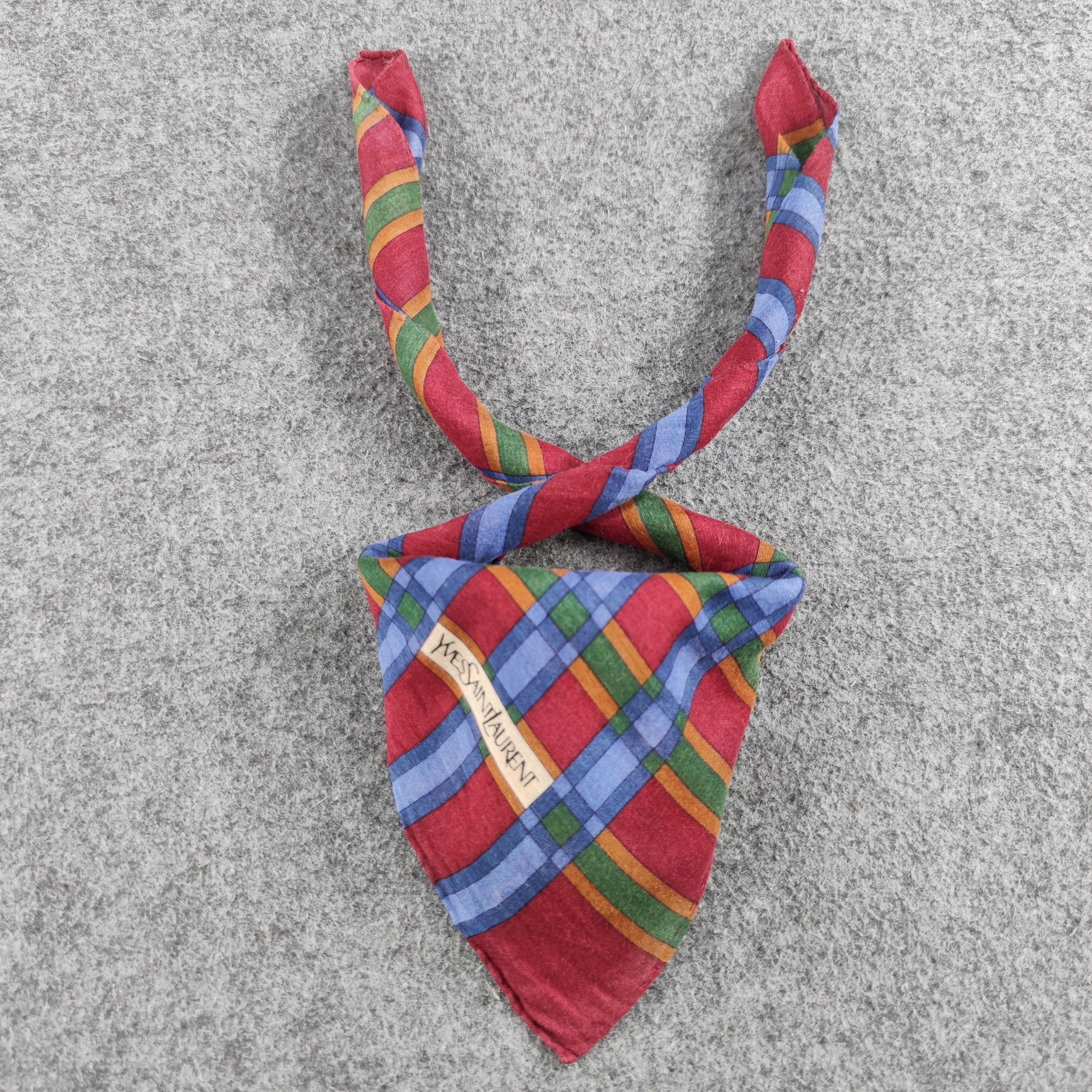 Yves Saint Laurent Yves Saint Laurent Handkerchief/Neckerchief/Bandana Size ONE SIZE - 1 Thumbnail