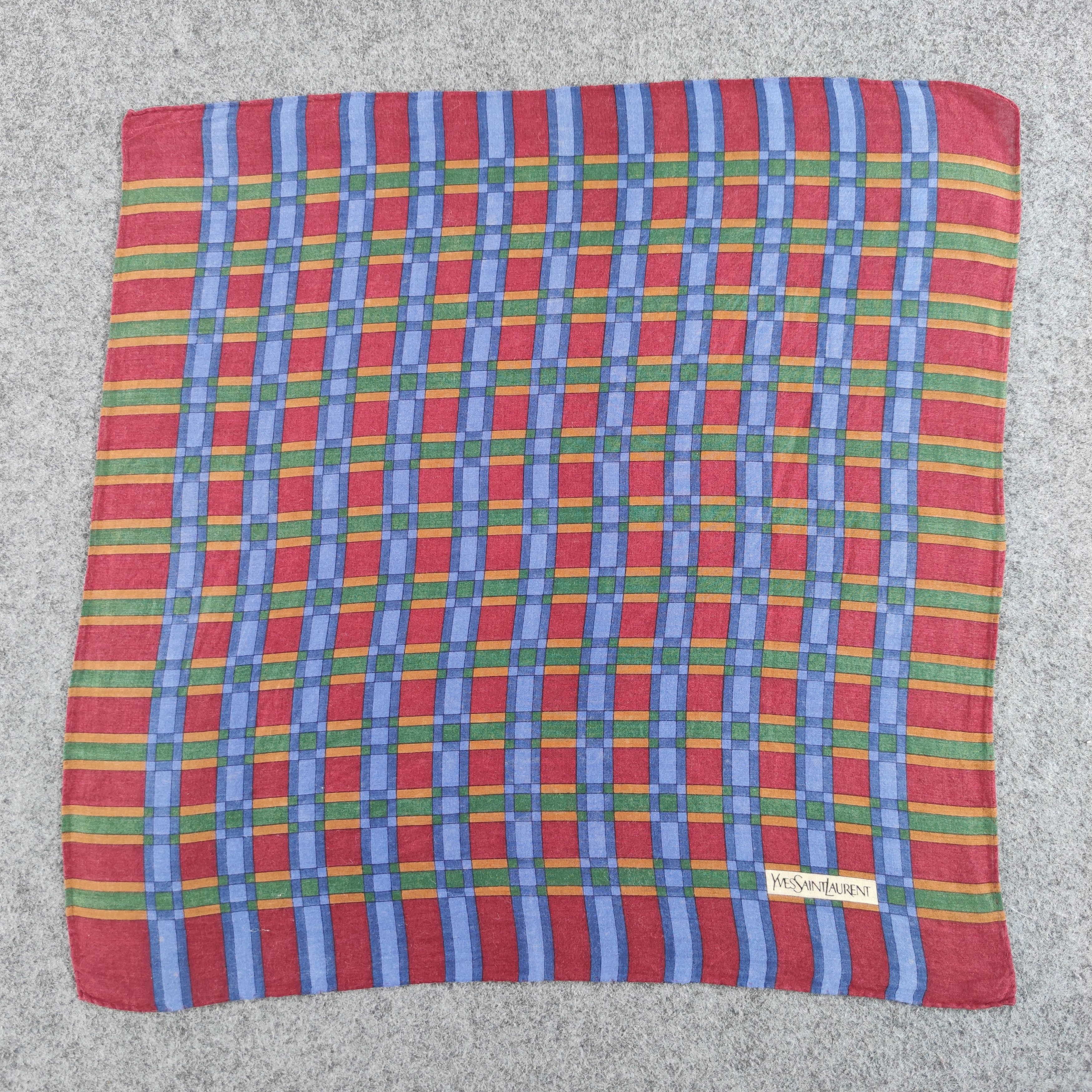 Yves Saint Laurent Yves Saint Laurent Handkerchief/Neckerchief/Bandana Size ONE SIZE - 2 Thumbnail