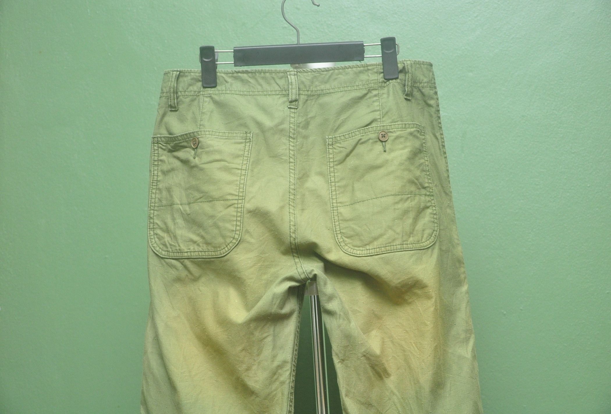 Beams Plus × Japanese Brand × Vintage Beams Heart Japanese Style Tokyo Fashion Army Green Size US 33 - 5 Thumbnail