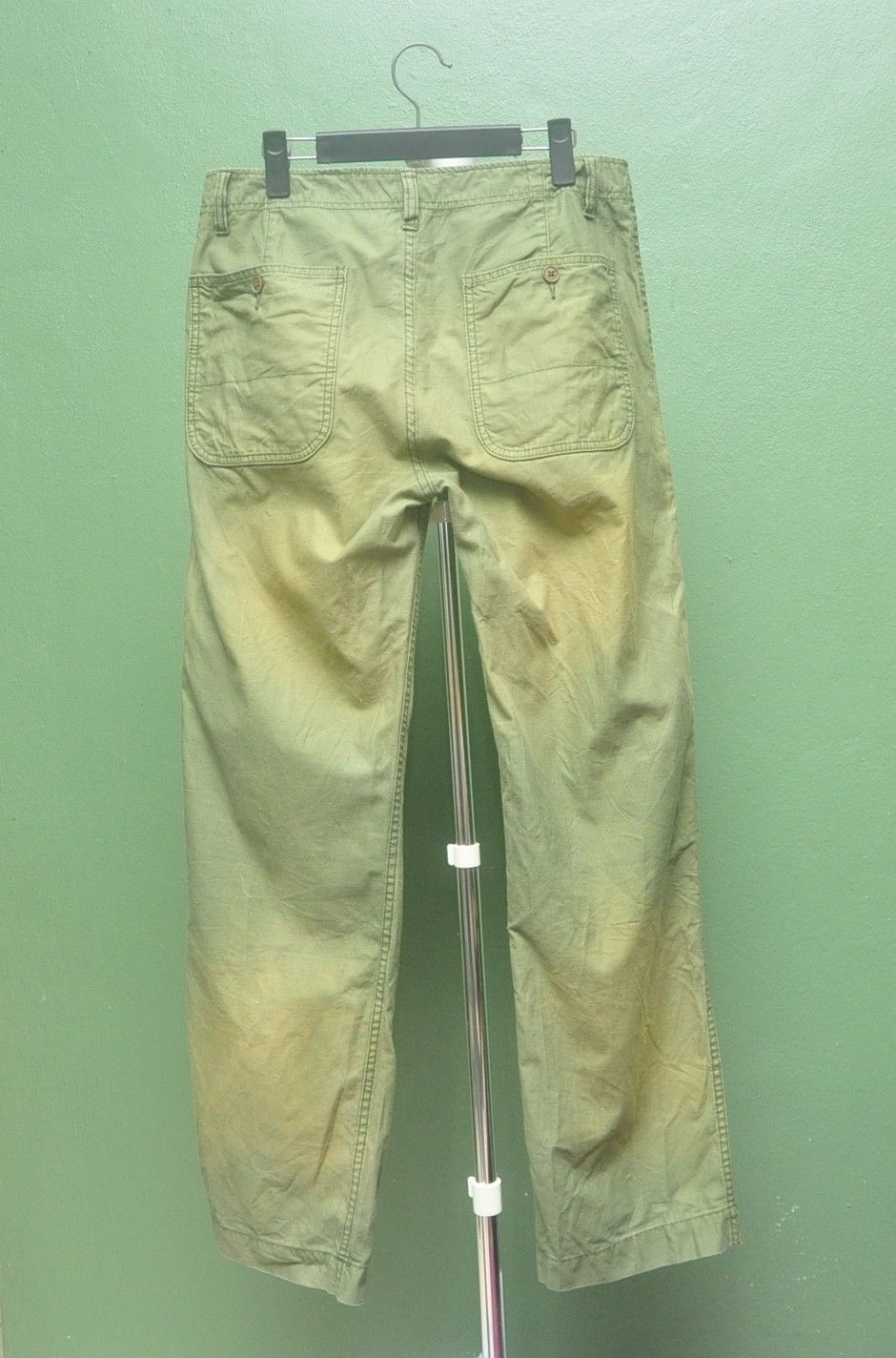Beams Plus × Japanese Brand × Vintage Beams Heart Japanese Style Tokyo Fashion Army Green Size US 33 - 4 Thumbnail