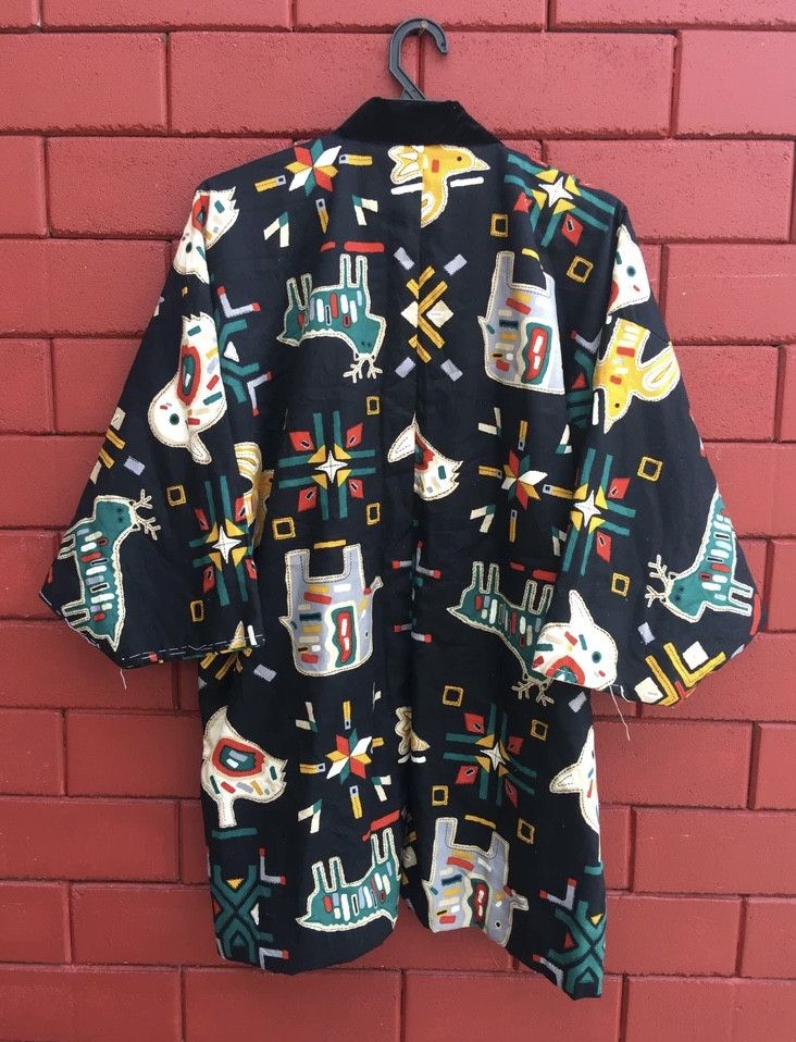 Japanese Brand × Vintage Vintage Animal Theme Kimono Designer Fashion Style Size US XL / EU 56 / 4 - 2 Thumbnail