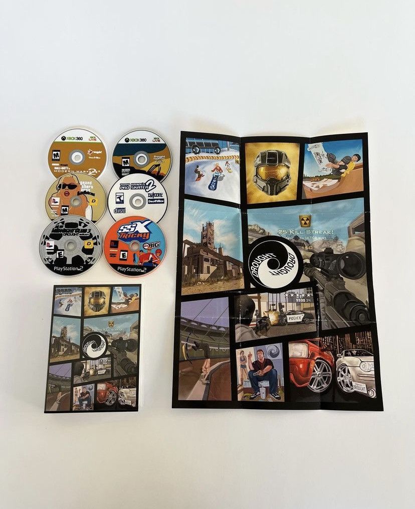 Drought RARE 2022 DROUGHT VIDEO GAME COASTER PACK #1 (6 COASTERS) Size ONE SIZE - 8 Thumbnail