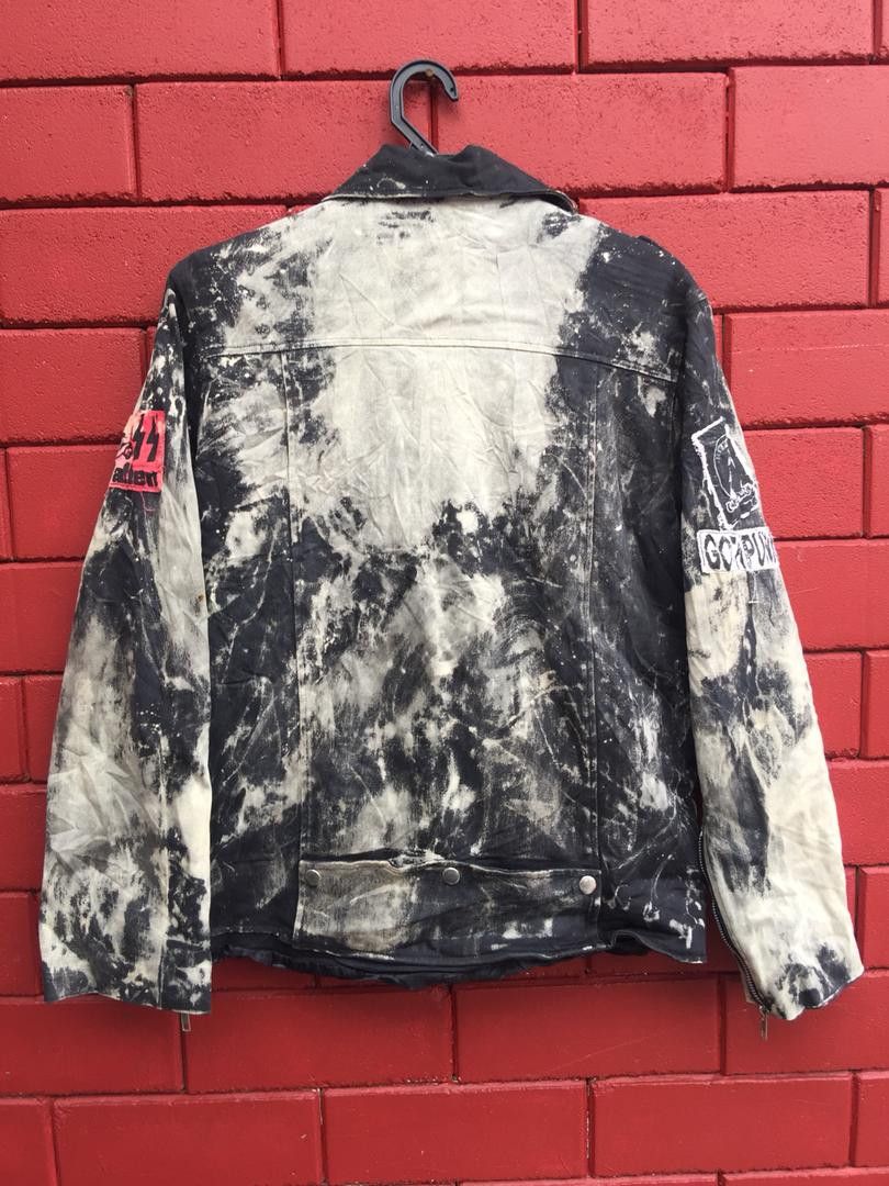 Japanese Brand × Vintage Vintage Punk Theme Jacket Travis Scott Fashion Style Size US M / EU 48-50 / 2 - 2 Thumbnail