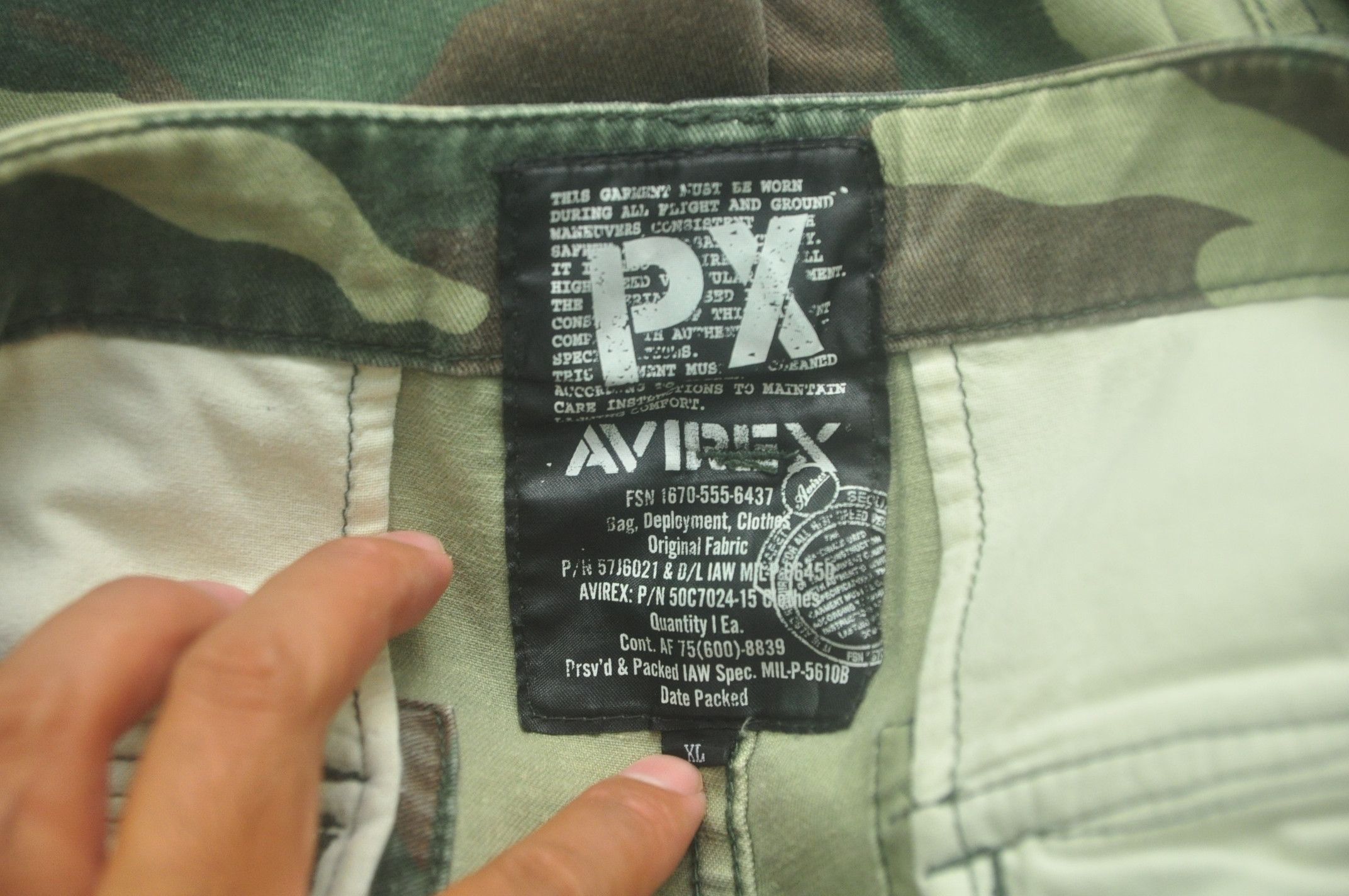 Avirex Avirex Japanese Tokyo Style Fashion Army Green Size US 36 / EU 52 - 7 Thumbnail