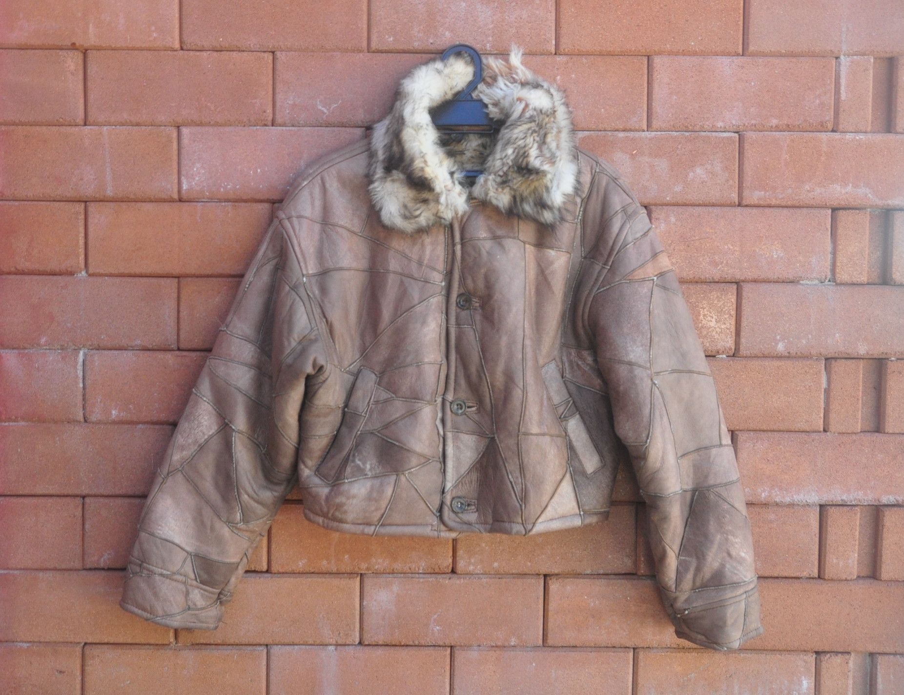 Japanese Brand × Vintage Vintage Donna Sparsse Leather Jacket Travis Scott Style Size US M / EU 48-50 / 2 - 1 Thumbnail