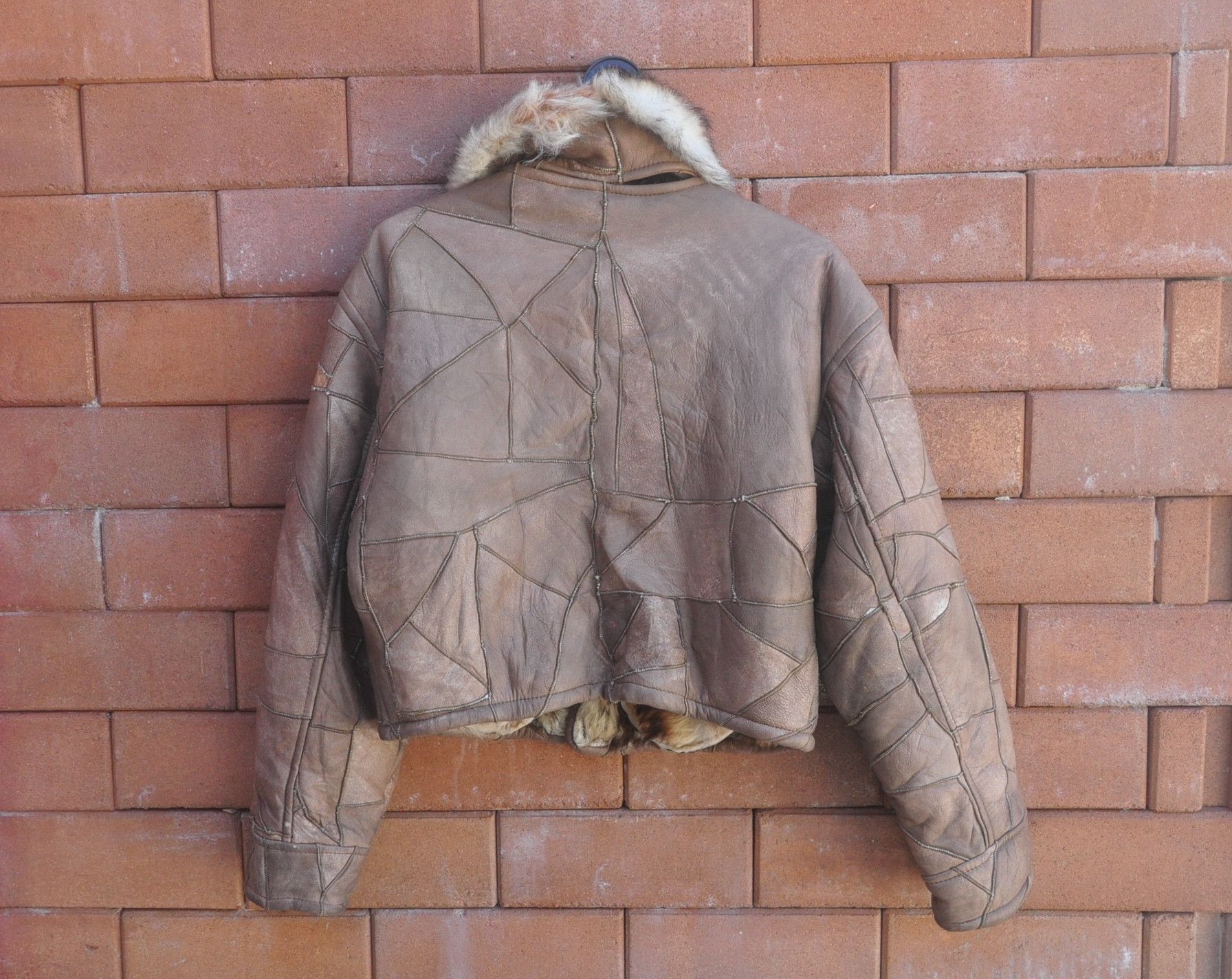 Japanese Brand × Vintage Vintage Donna Sparsse Leather Jacket Travis Scott Style Size US M / EU 48-50 / 2 - 2 Thumbnail