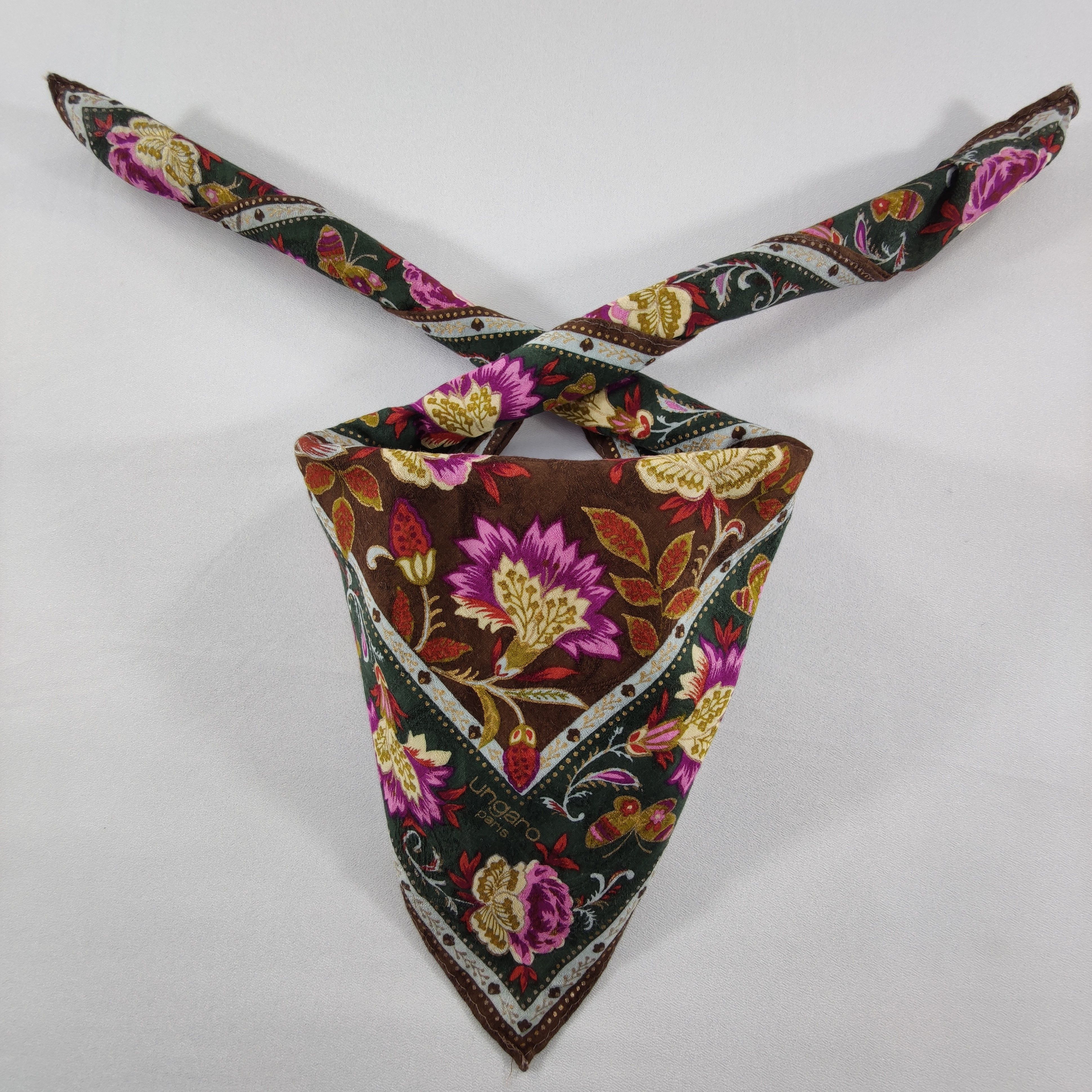 Ungaro Paris Ungaro Handkerchief/Neckerchief/Bandana Size ONE SIZE - 1 Thumbnail