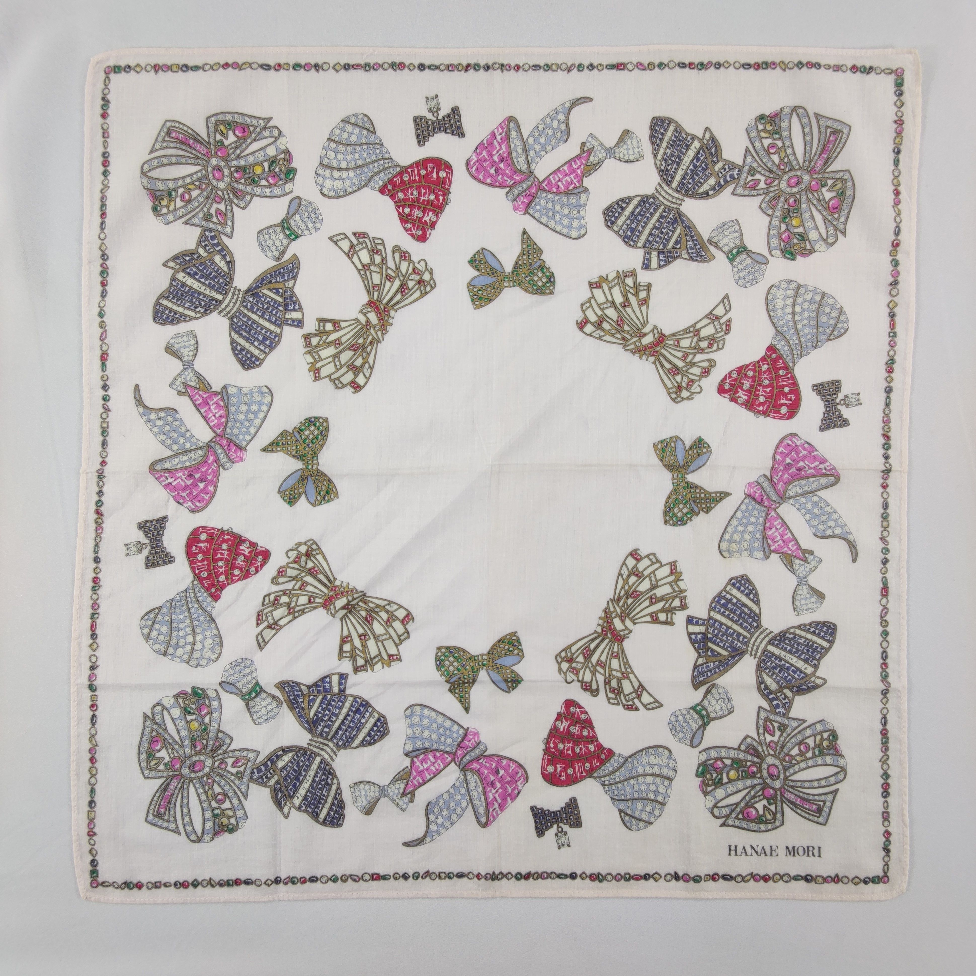 Hanae Mori Hanae Mori Handkerchief/Neckerchief/Bandana Size ONE SIZE - 2 Thumbnail