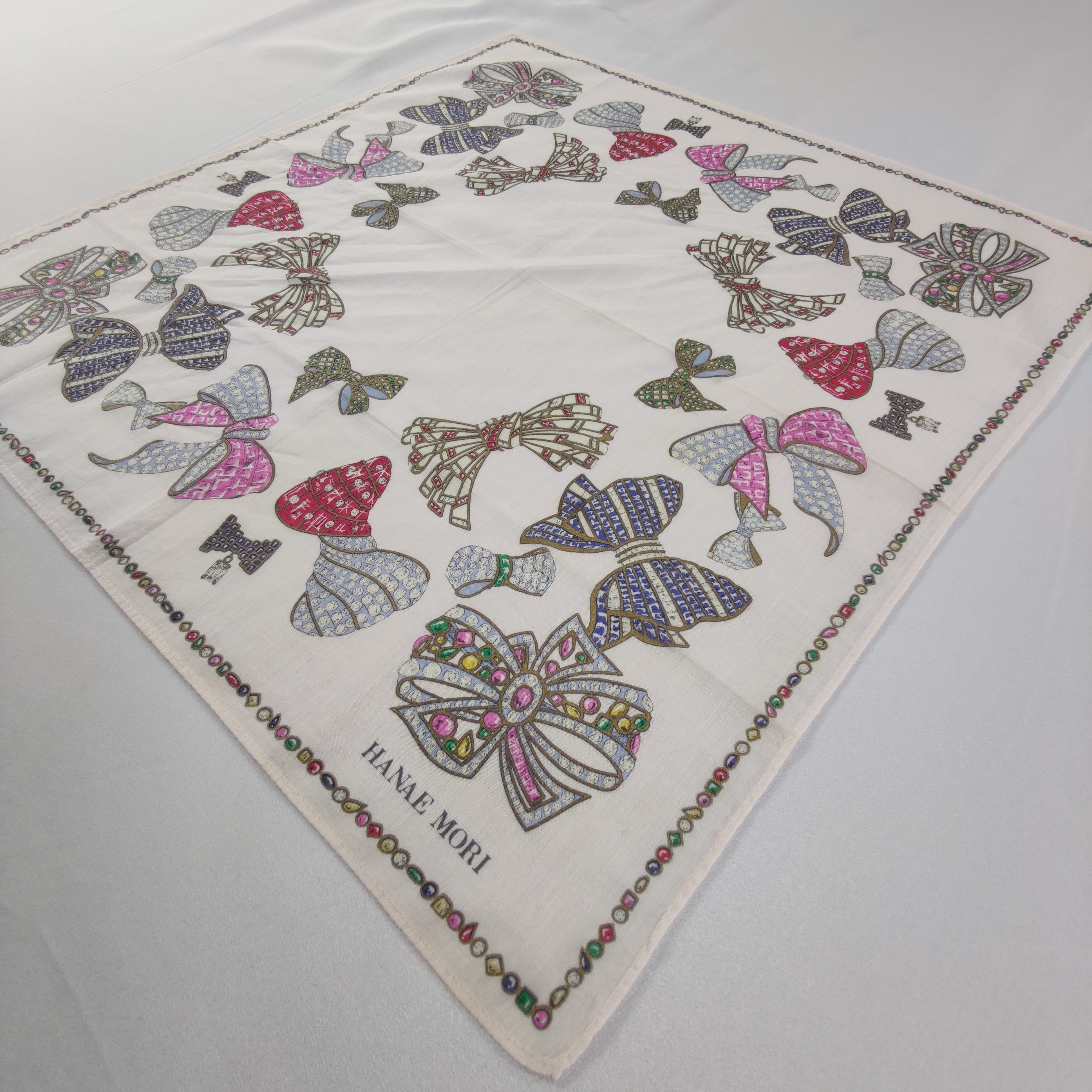 Hanae Mori Hanae Mori Handkerchief/Neckerchief/Bandana Size ONE SIZE - 4 Thumbnail