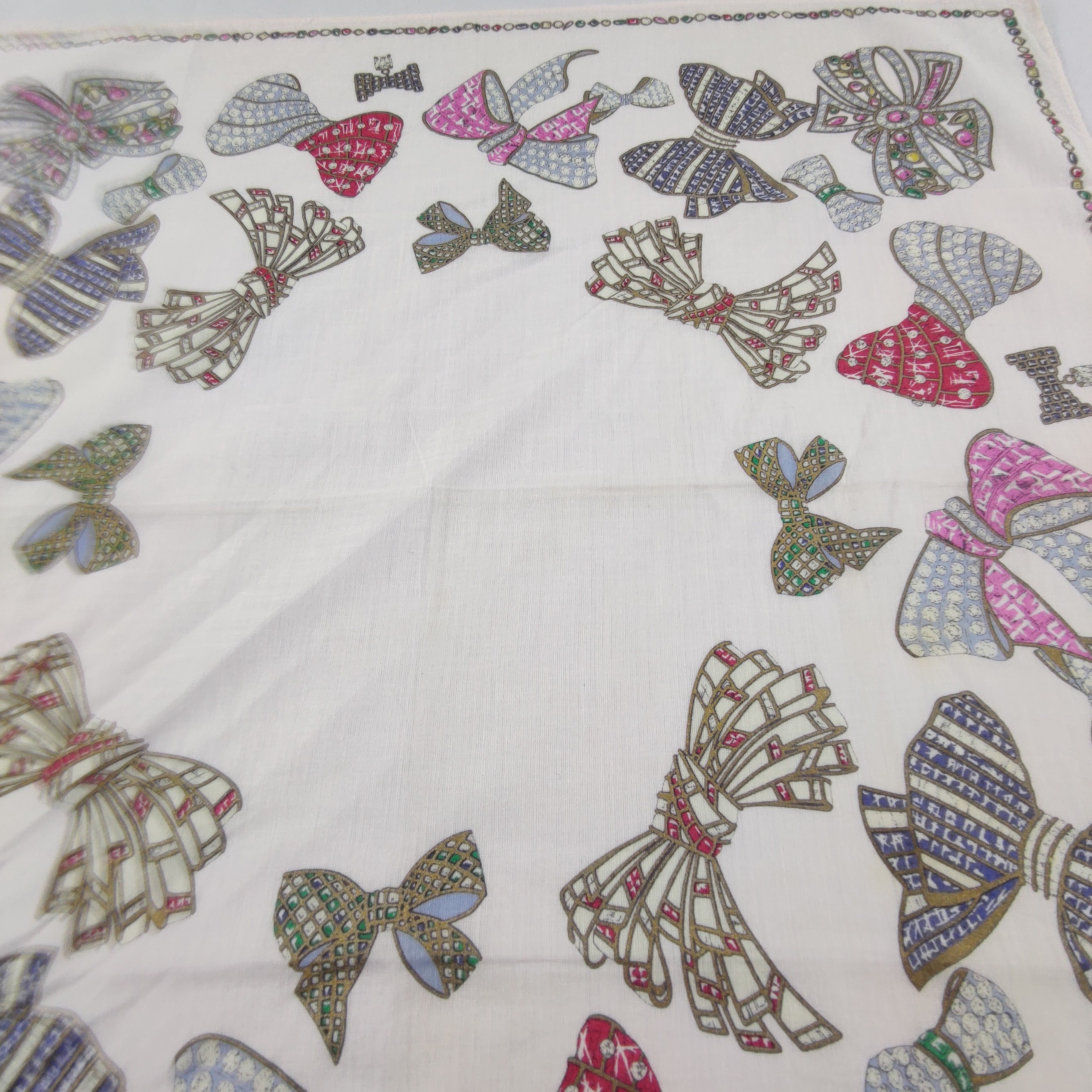 Hanae Mori Hanae Mori Handkerchief/Neckerchief/Bandana Size ONE SIZE - 3 Thumbnail