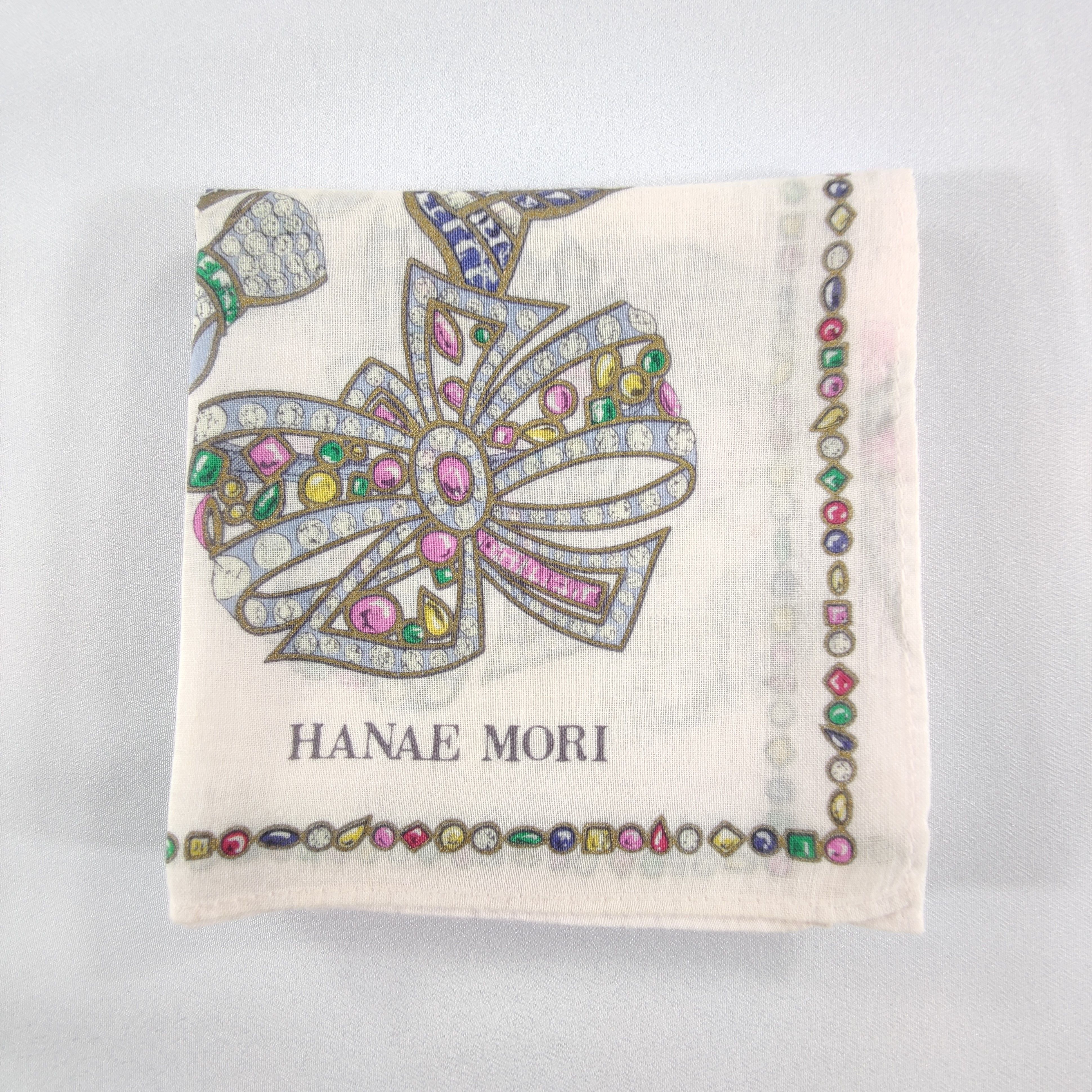 Hanae Mori Hanae Mori Handkerchief/Neckerchief/Bandana Size ONE SIZE - 5 Thumbnail