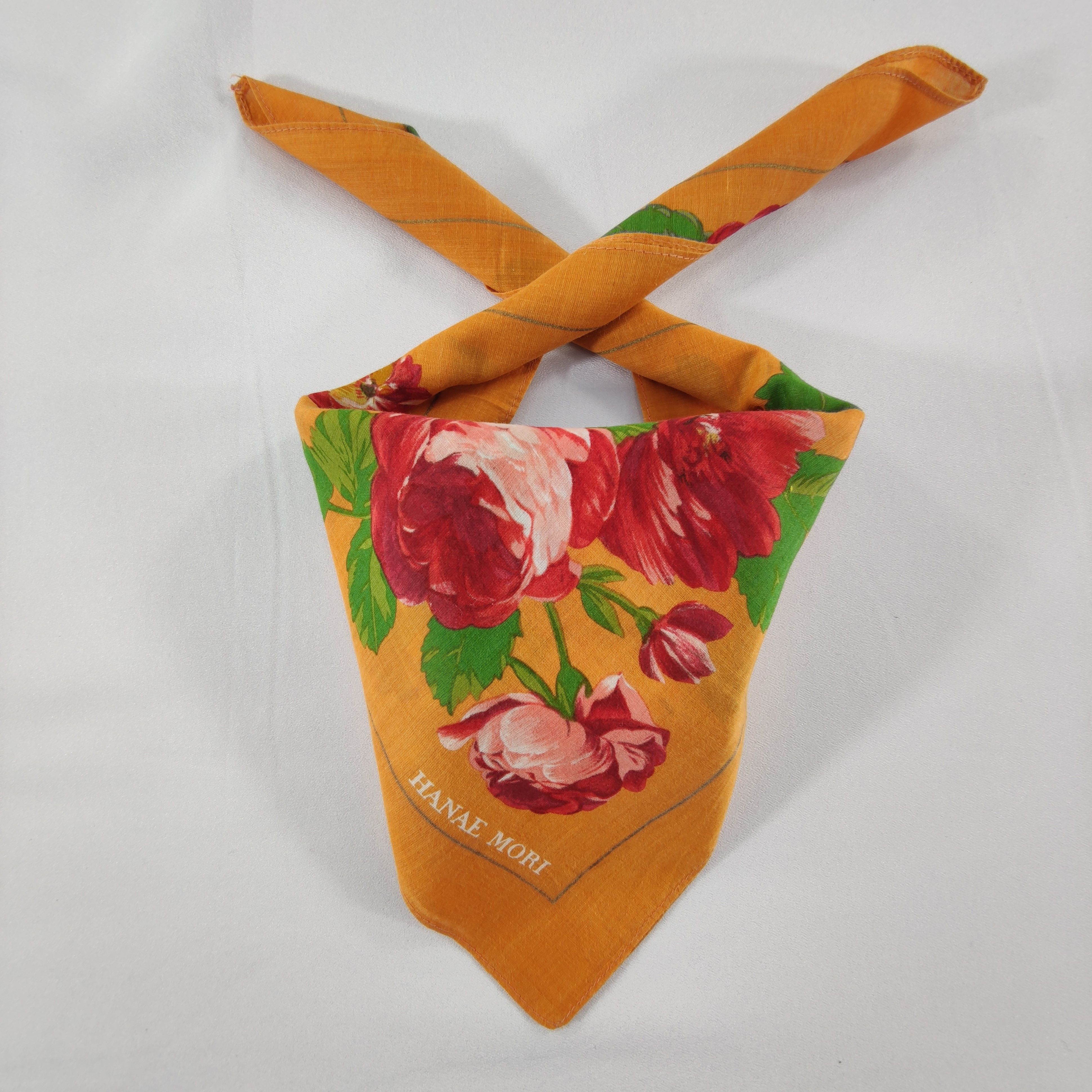 Hanae Mori Hanae Mori Handkerchief/Neckerchief/Bandana Size ONE SIZE - 1 Thumbnail