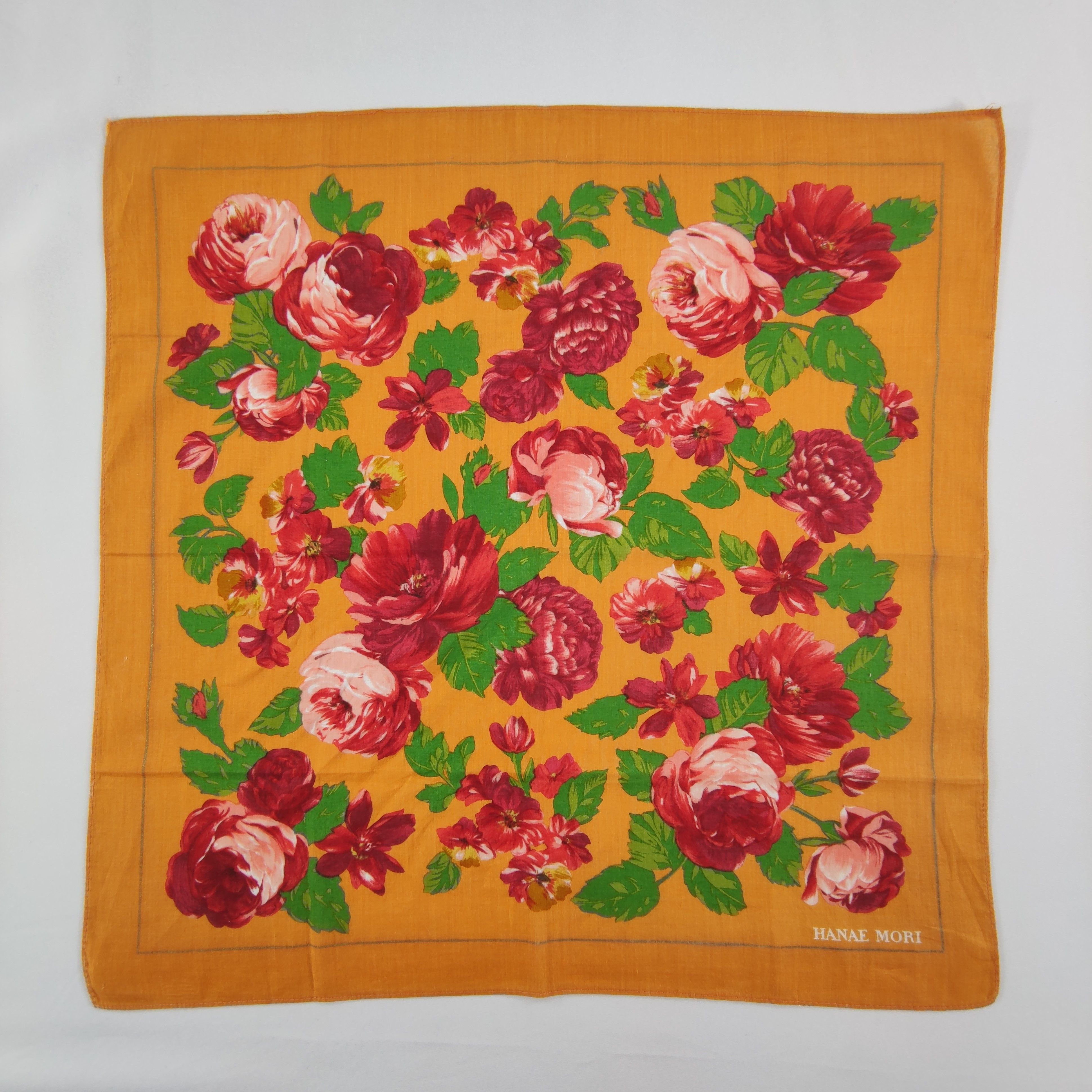 Hanae Mori Hanae Mori Handkerchief/Neckerchief/Bandana Size ONE SIZE - 2 Thumbnail