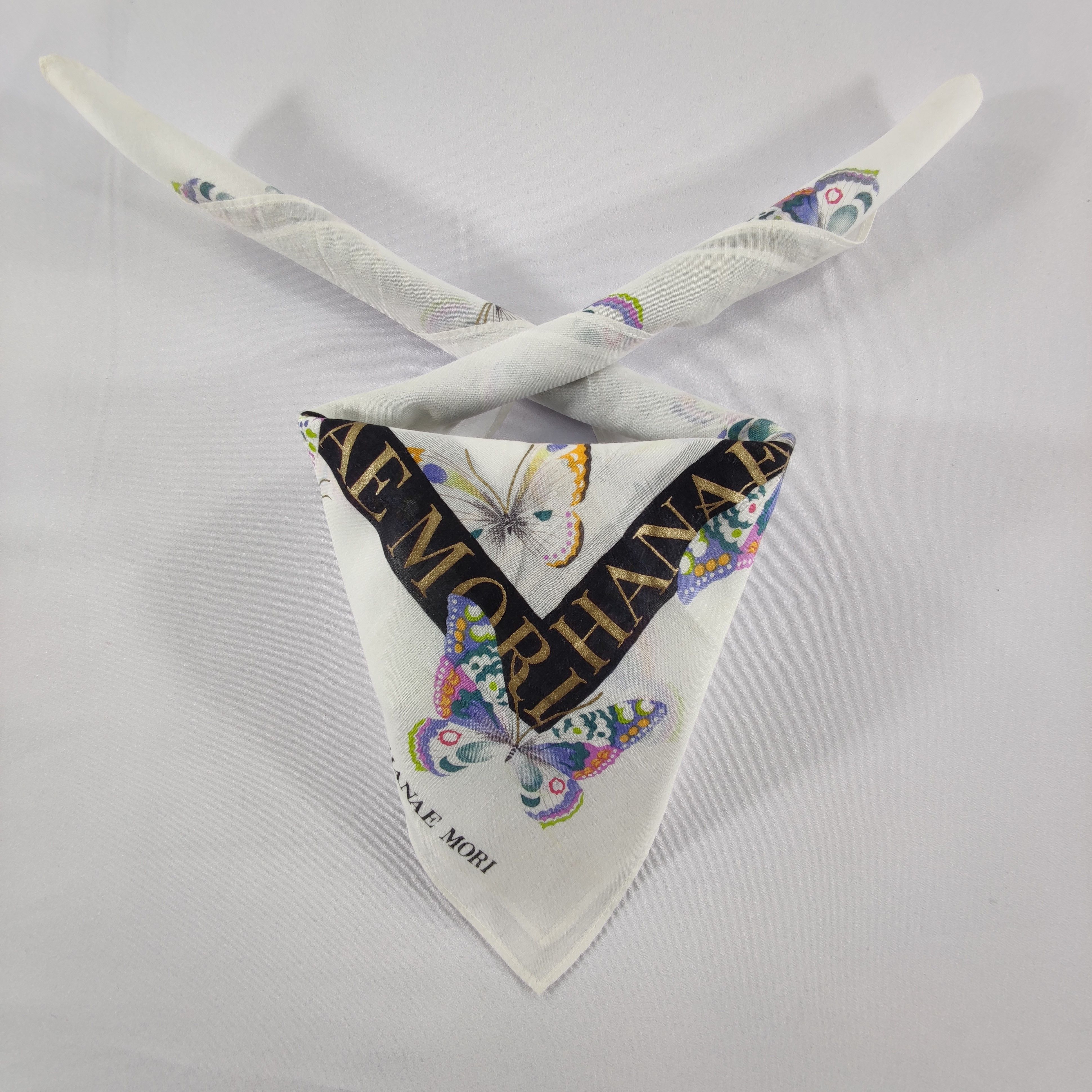 Hanae Mori Hanae Mori Handkerchief/Neckerchief/Bandana Size ONE SIZE - 1 Thumbnail