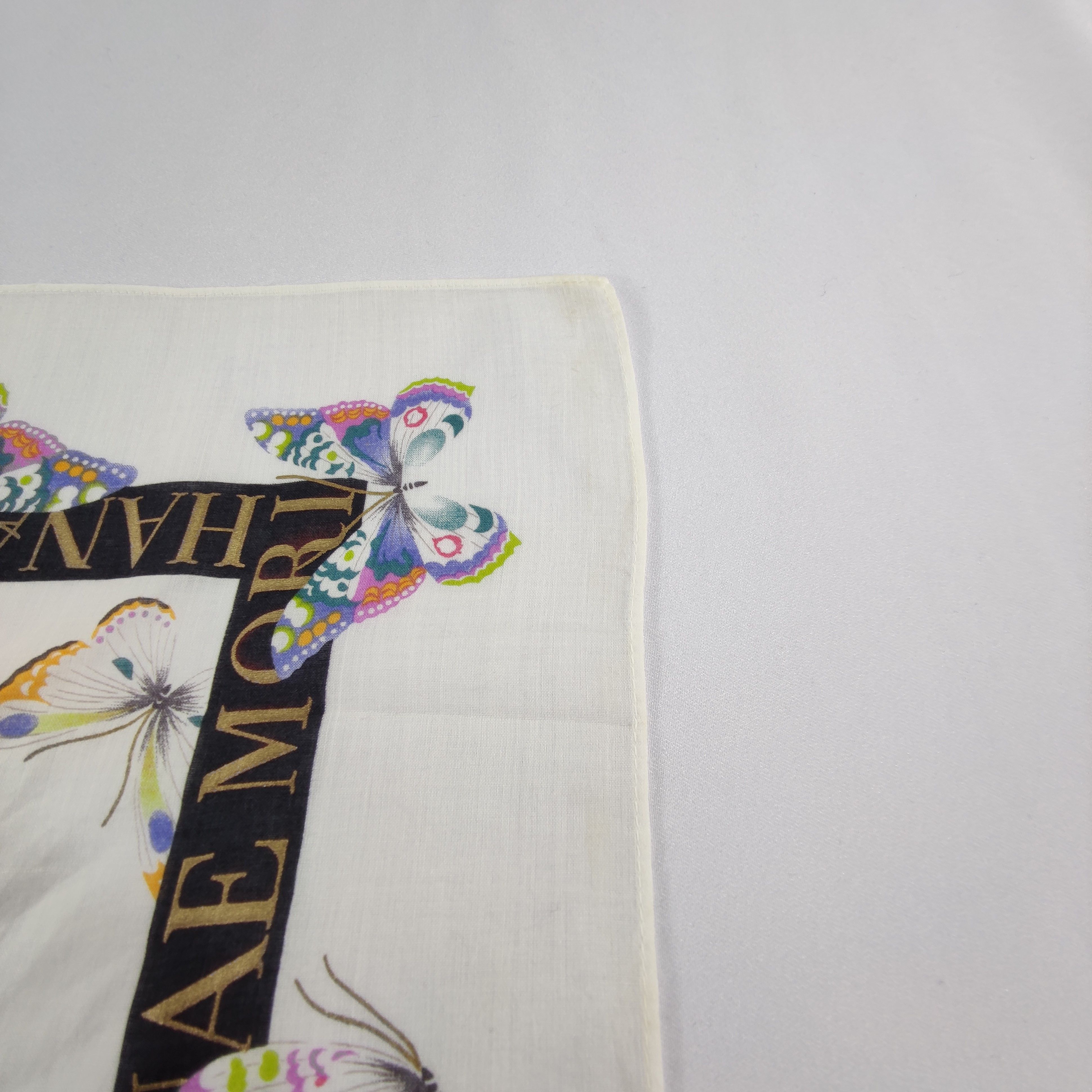 Hanae Mori Hanae Mori Handkerchief/Neckerchief/Bandana Size ONE SIZE - 5 Thumbnail