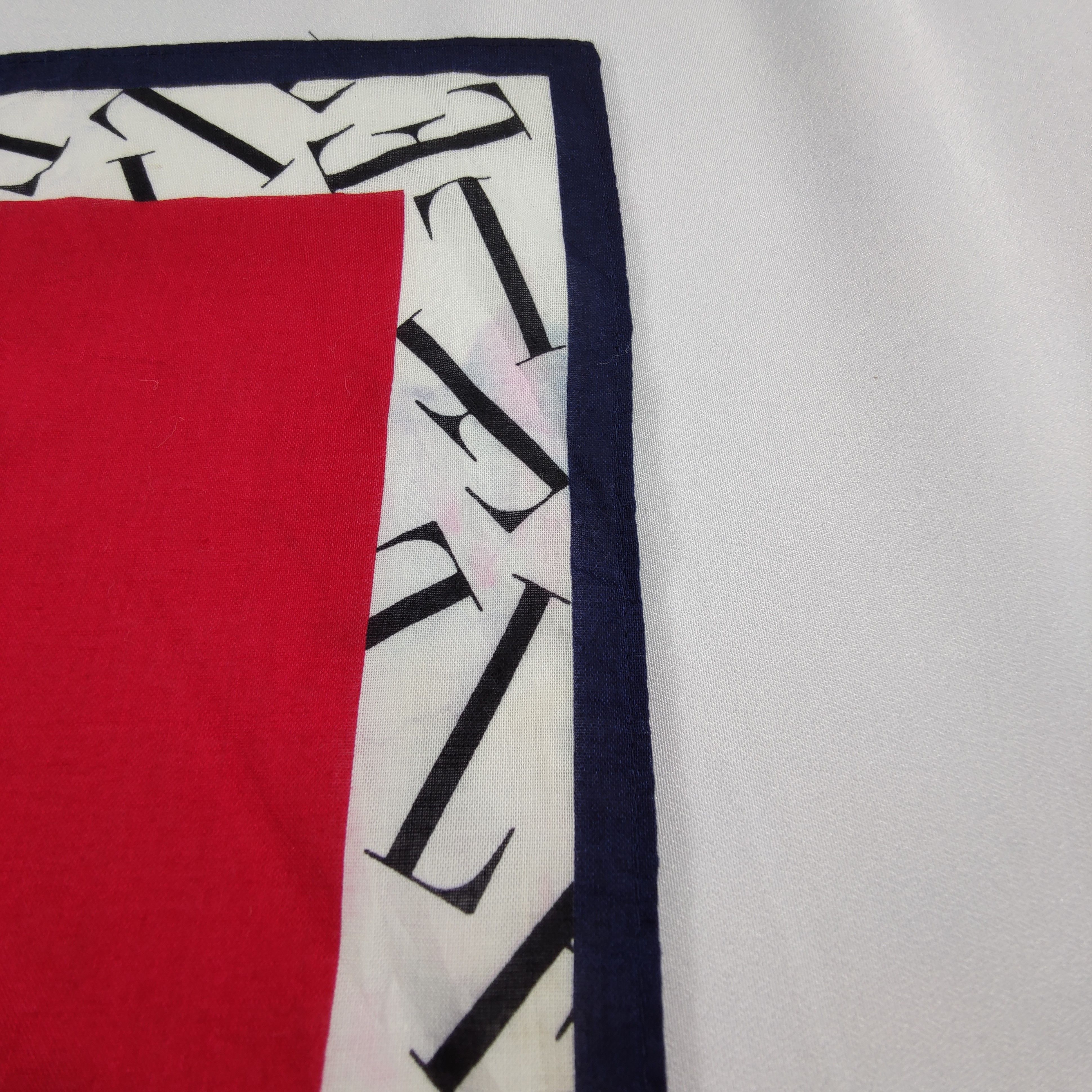 Vintage Elle Handkerchief/Neckerchief/Bandana Size ONE SIZE - 5 Thumbnail