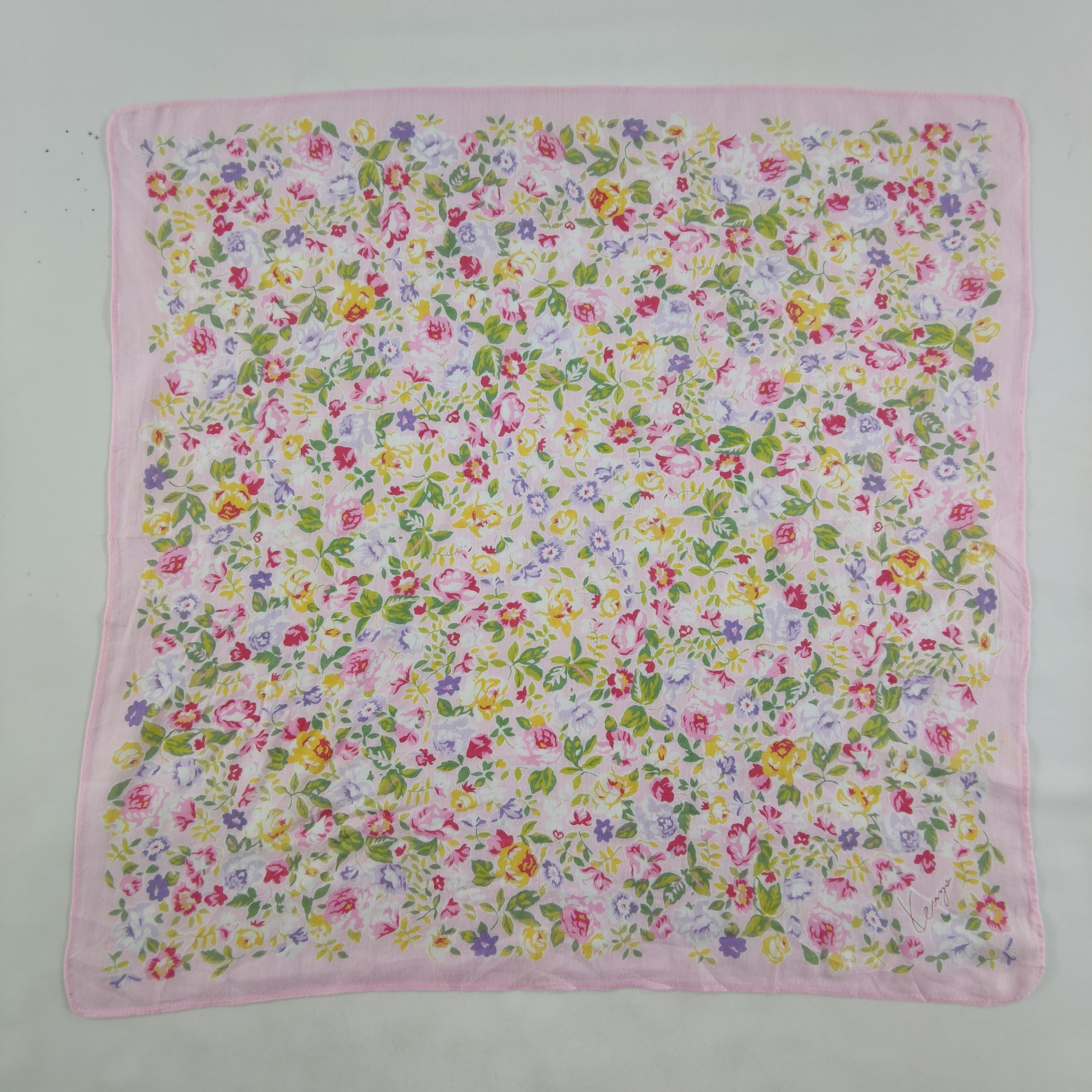 Kenzo × Vintage Kenzo Handkerchief / Neckerchief / Bandana Size ONE SIZE - 2 Thumbnail