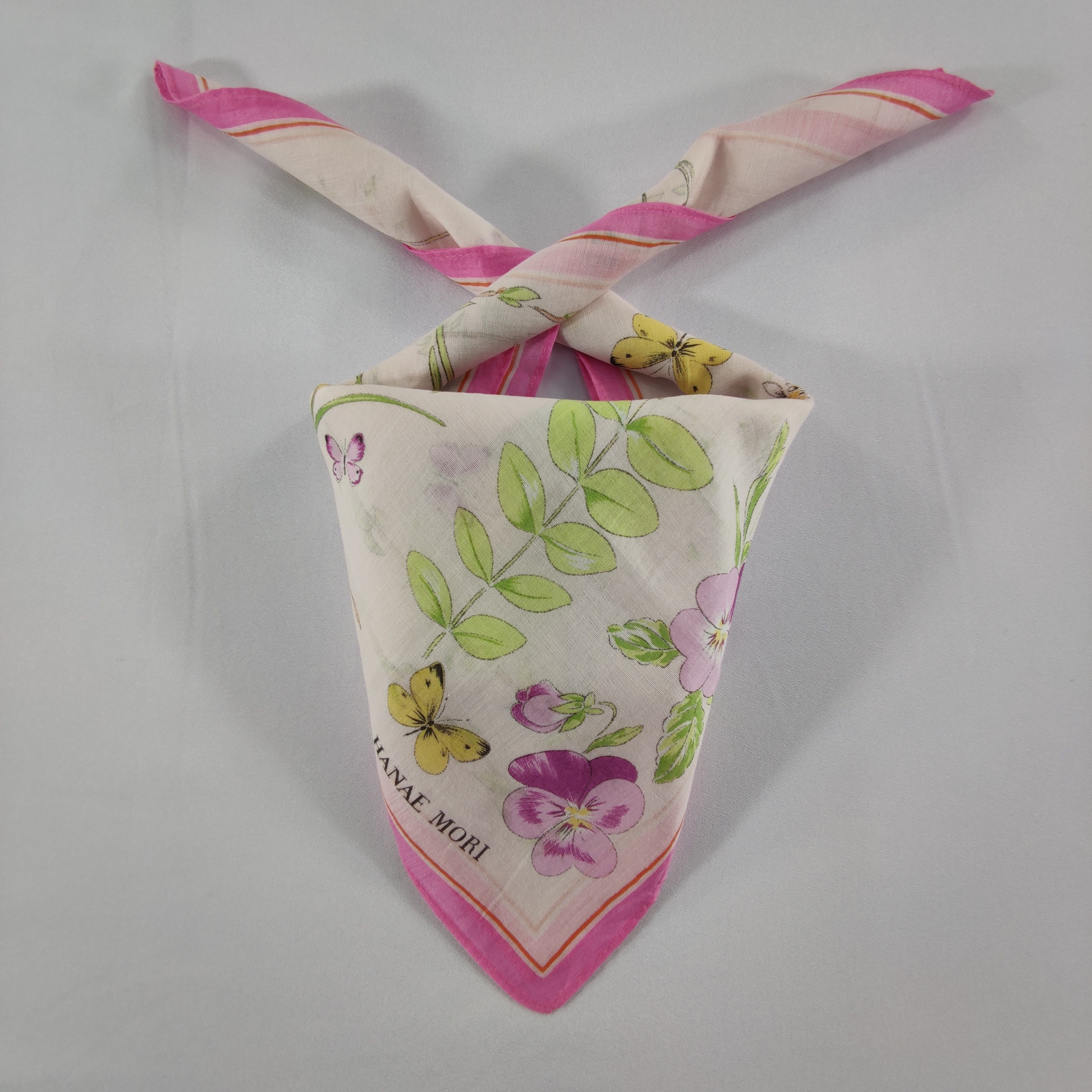 Hanae Mori Hanae Mori Handkerchief/Neckerchief/Bandana Size ONE SIZE - 1 Thumbnail