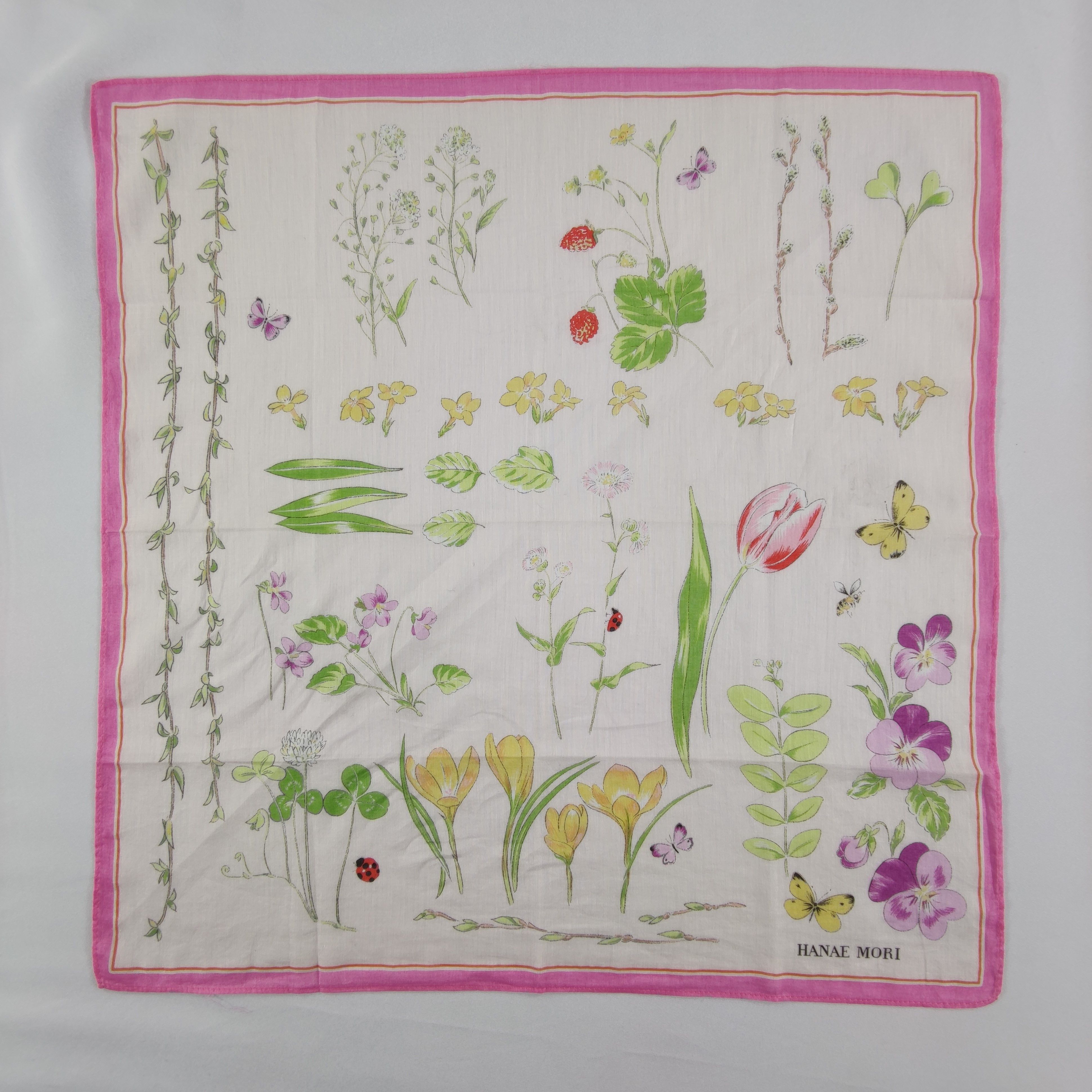Hanae Mori Hanae Mori Handkerchief/Neckerchief/Bandana Size ONE SIZE - 2 Thumbnail