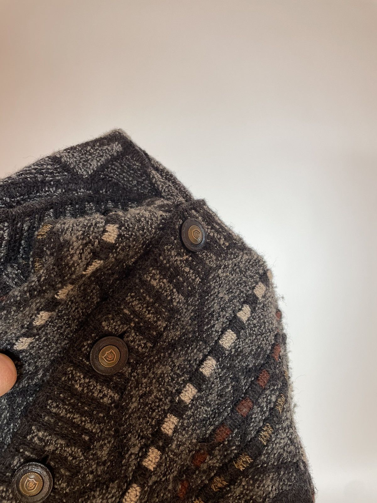 Vintage Lettmann by breidhof Vintage Cardigan 90s Mens size 50/L Size US L / EU 52-54 / 3 - 15 Thumbnail