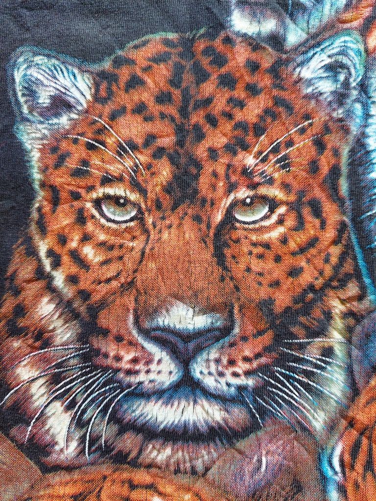 Vintage Vintage Animal Tee Tigers Family Overprint Size US M / EU 48-50 / 2 - 7 Thumbnail