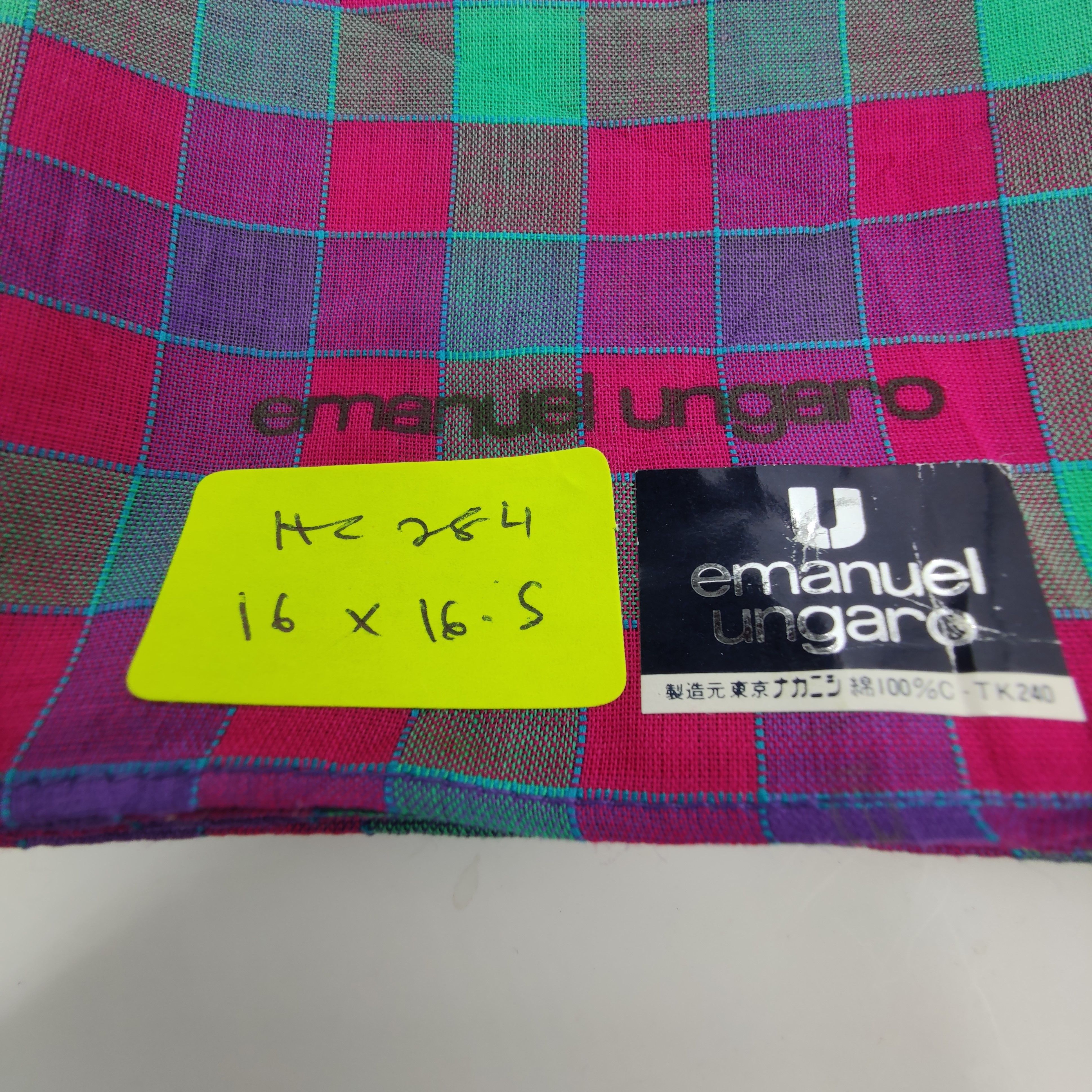 Emanuel Ungaro Emanuel Ungaro Handkerchief/Neckerchief/Bandana Size ONE SIZE - 4 Thumbnail