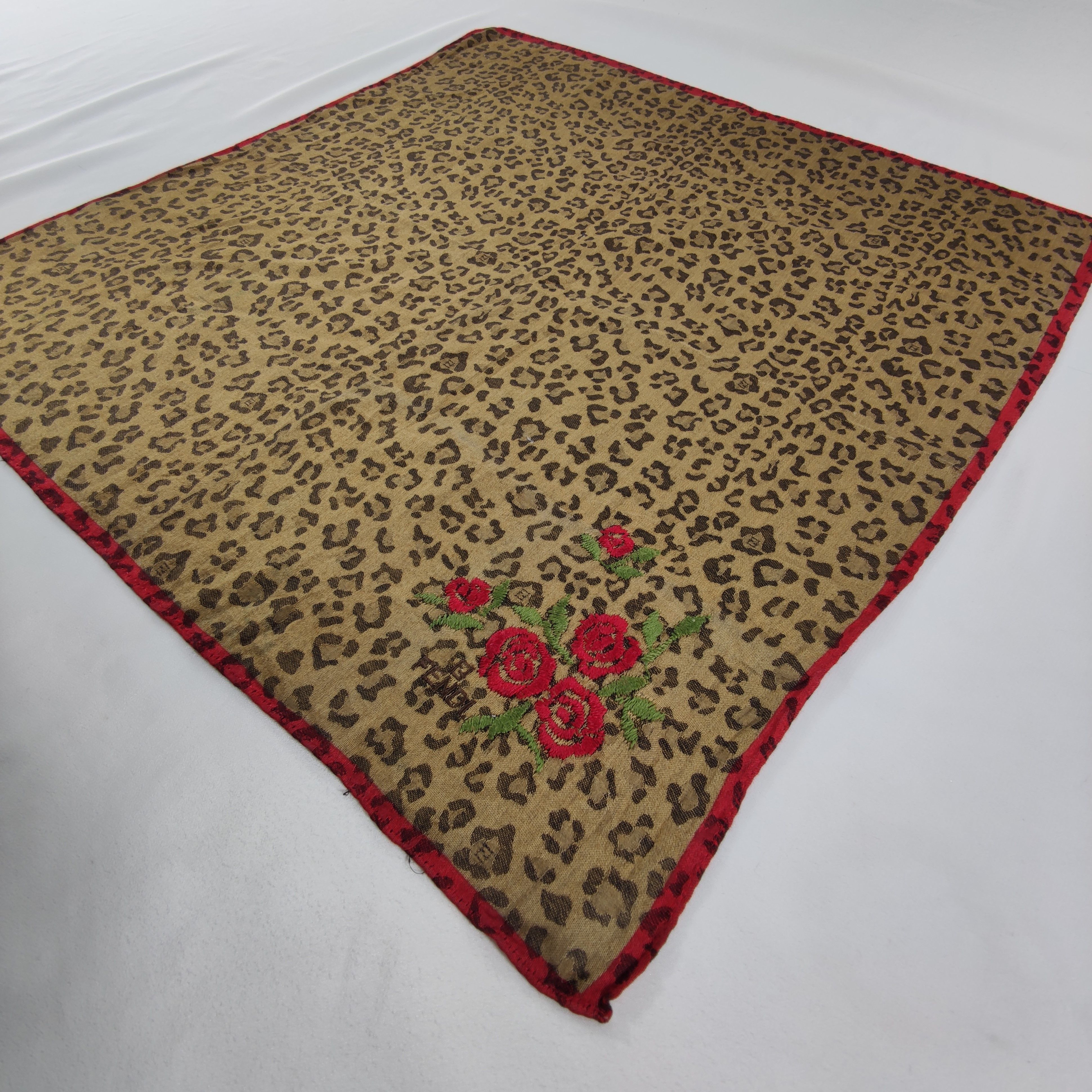 Vintage Fendi Handkerchief/Neckerchief/Bandana Size ONE SIZE - 3 Thumbnail