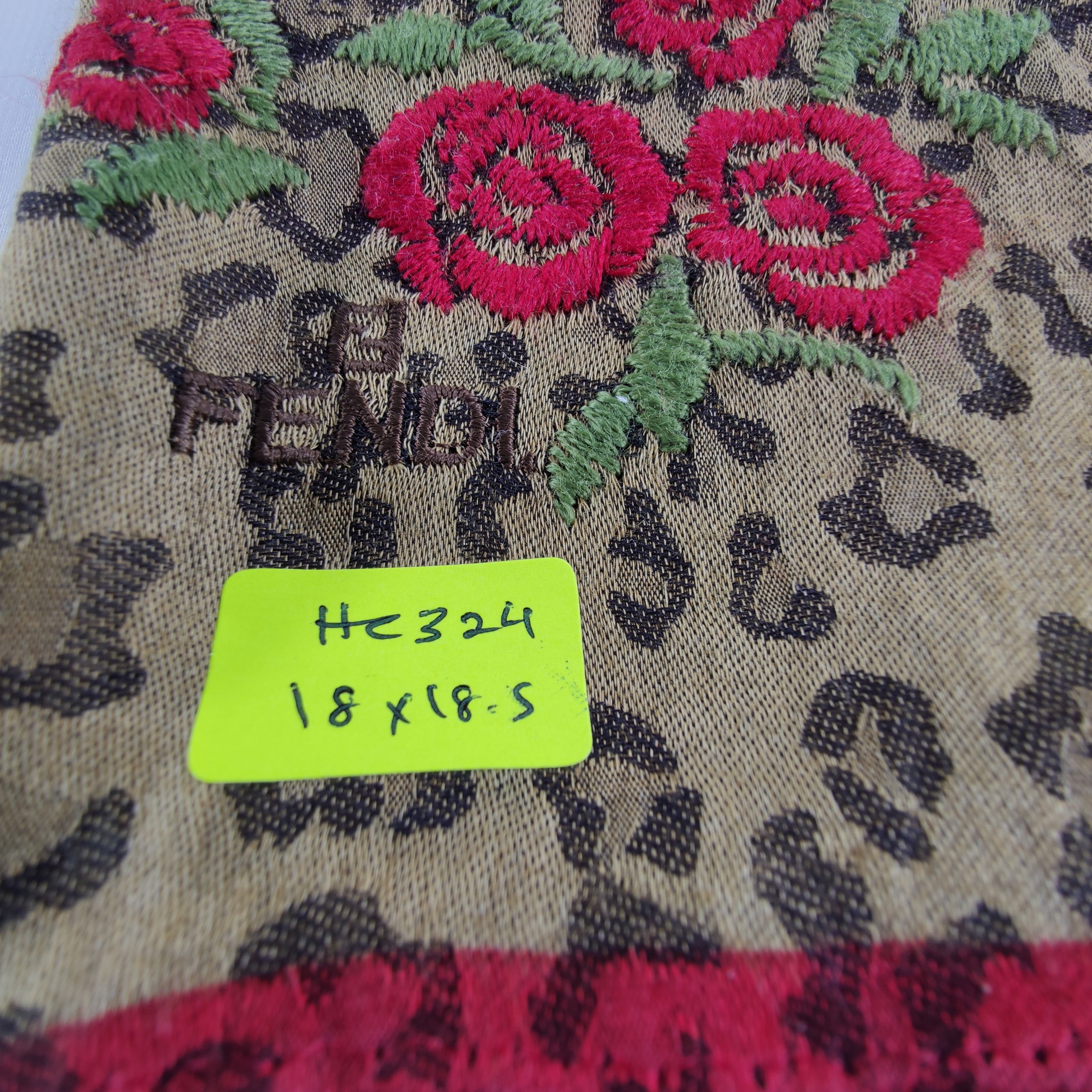 Vintage Fendi Handkerchief/Neckerchief/Bandana Size ONE SIZE - 5 Thumbnail