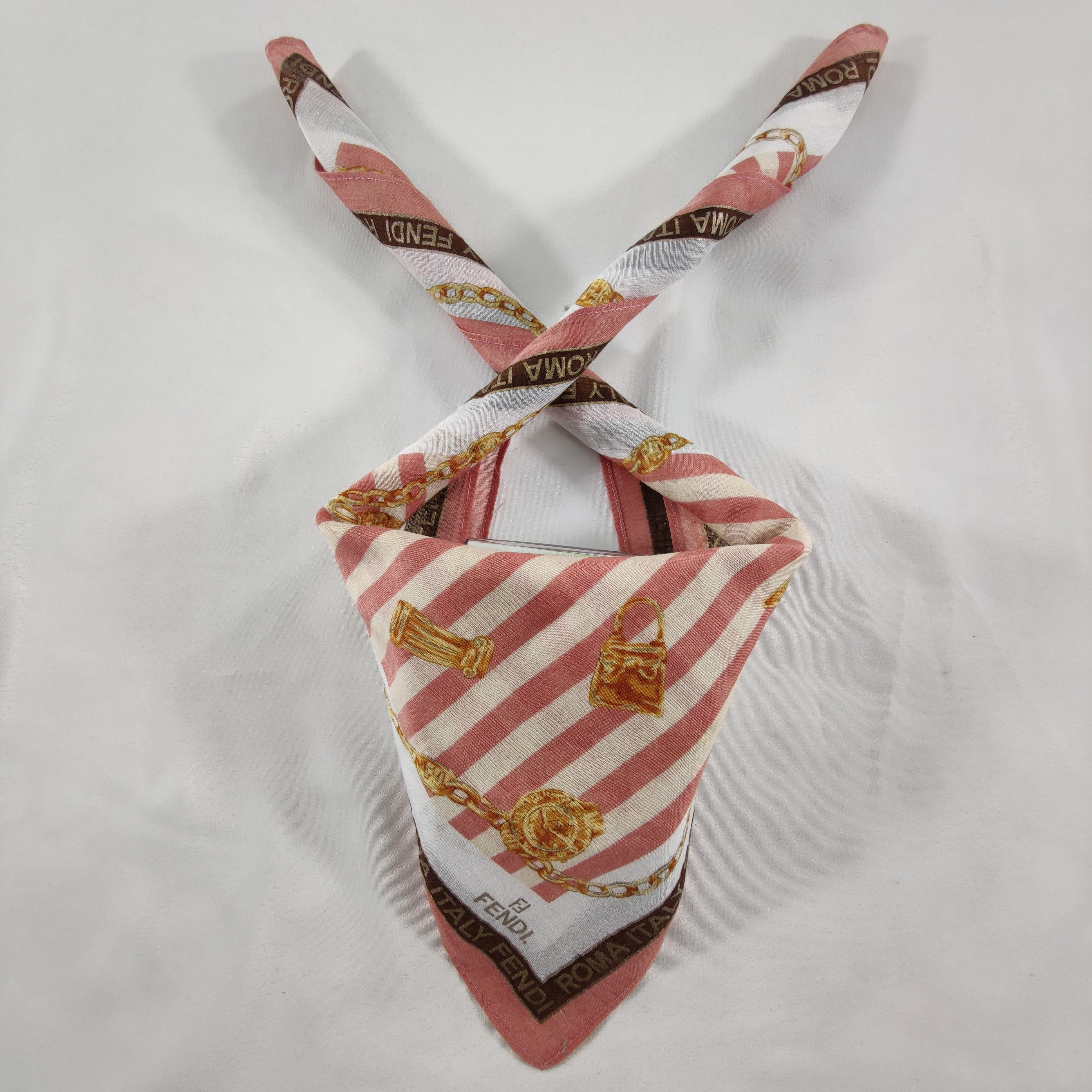 Vintage Fendi Handkerchief/Neckerchief/Bandana Size ONE SIZE - 1 Thumbnail