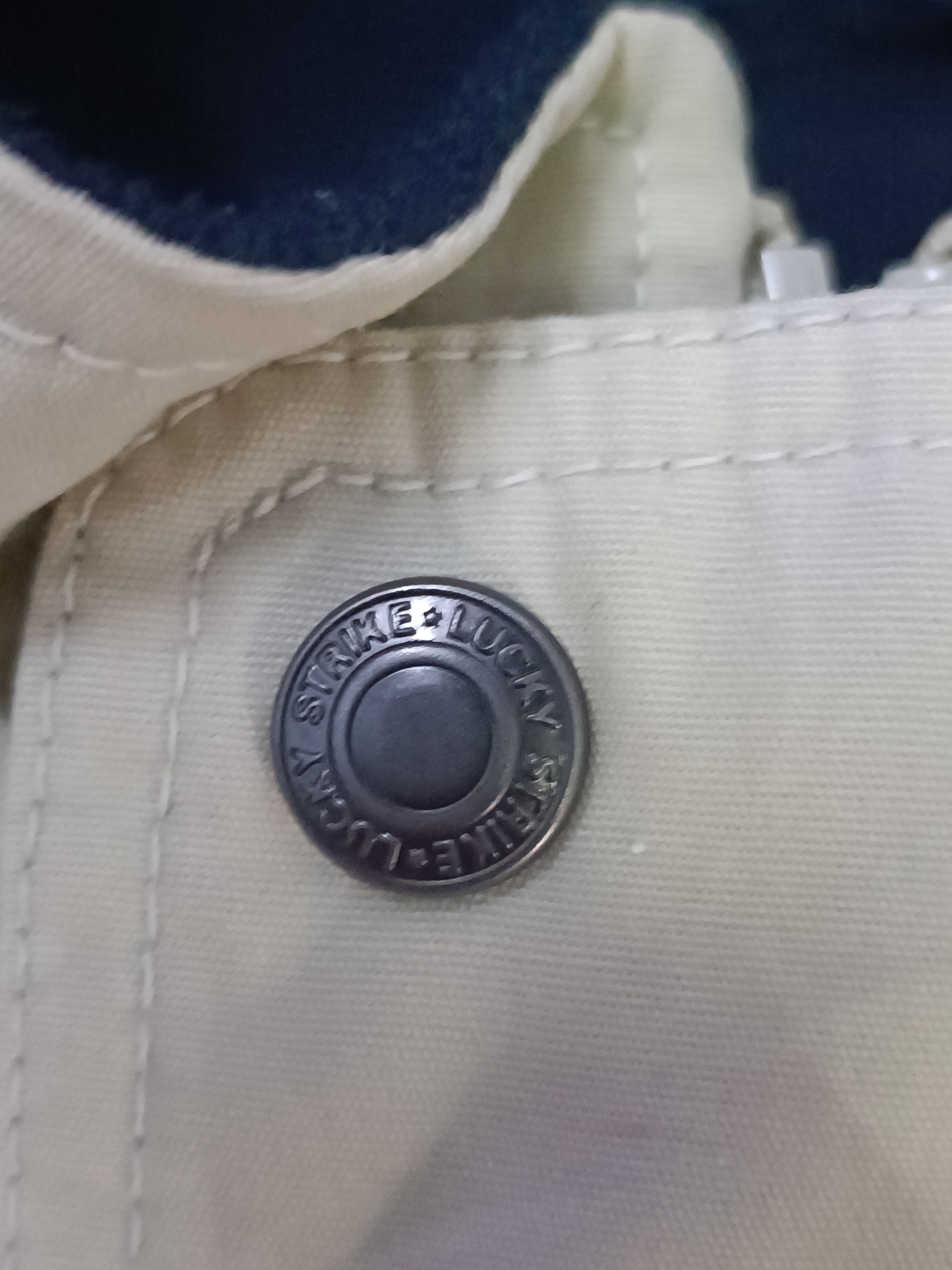 JACKET LUCKY STRIKE ZIPPER/BUTTON UP WITH HOODIES