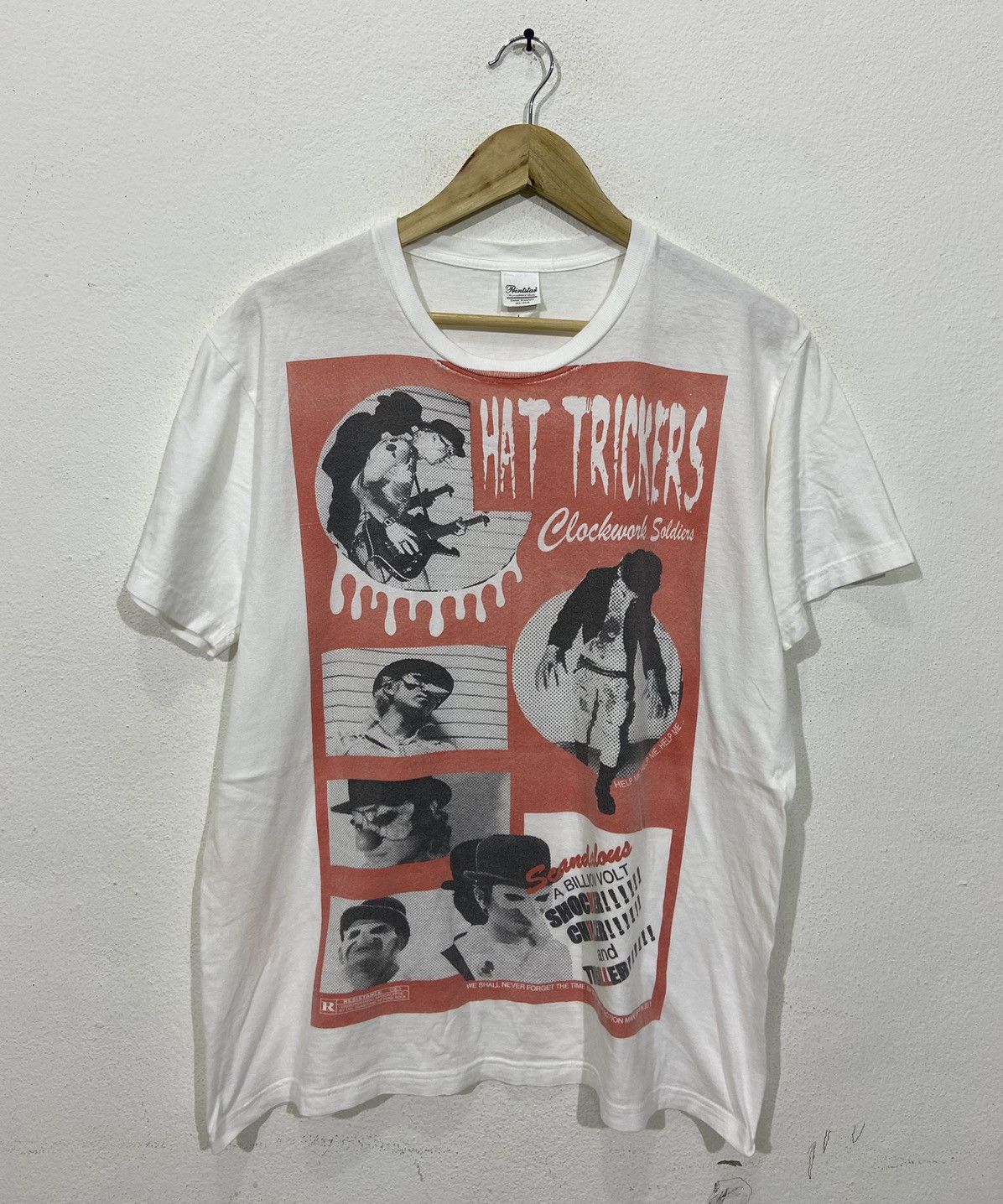 Vintage Clockwork Soldier Apocalypse Punk Rock Parody Tshirt