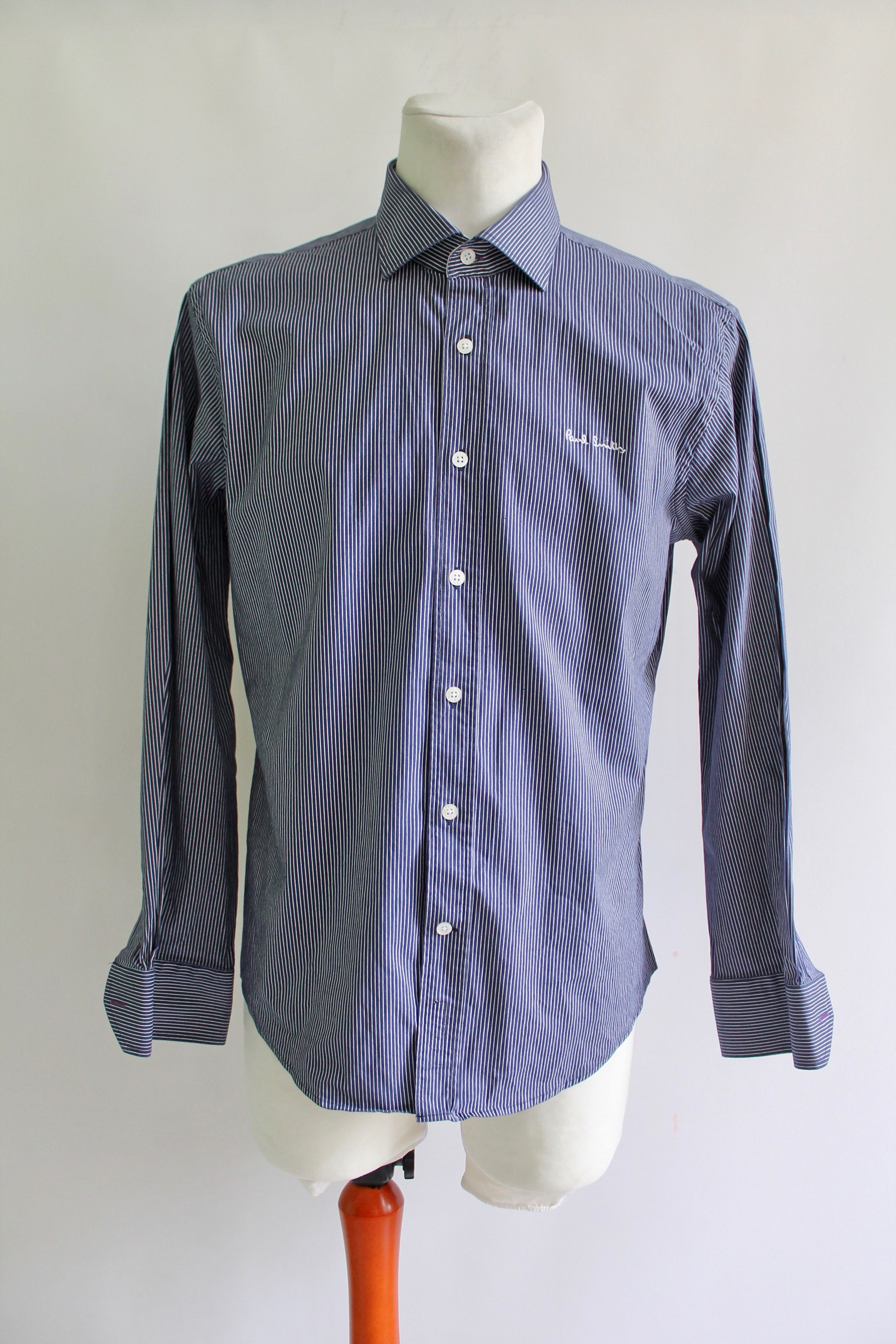 Paul Smith Paul Smith Striped Shirt Blue long sleeve Size US L / EU 52-54 / 3 - 11 Thumbnail