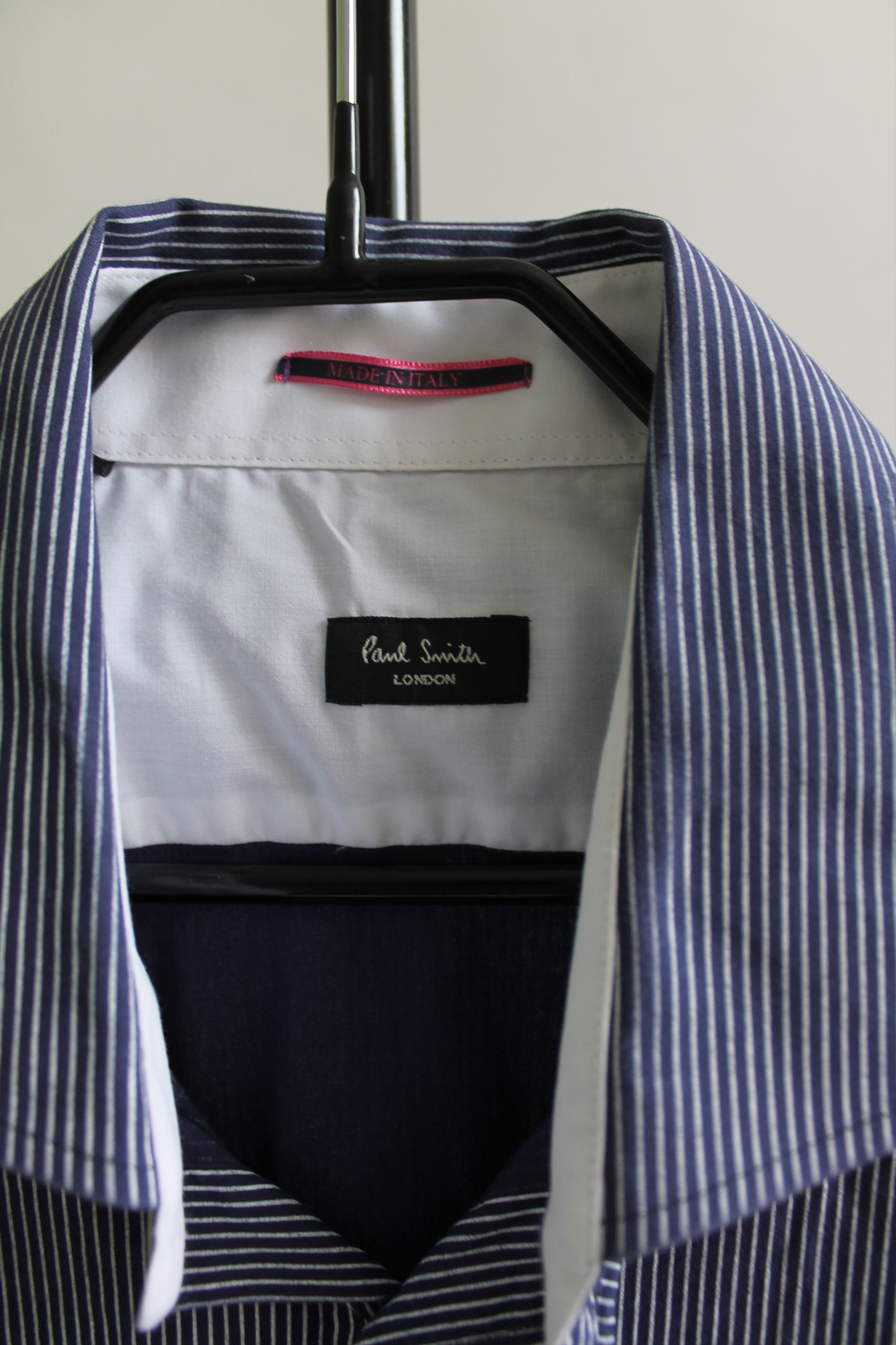 Paul Smith Paul Smith Striped Shirt Blue long sleeve Size US L / EU 52-54 / 3 - 4 Thumbnail
