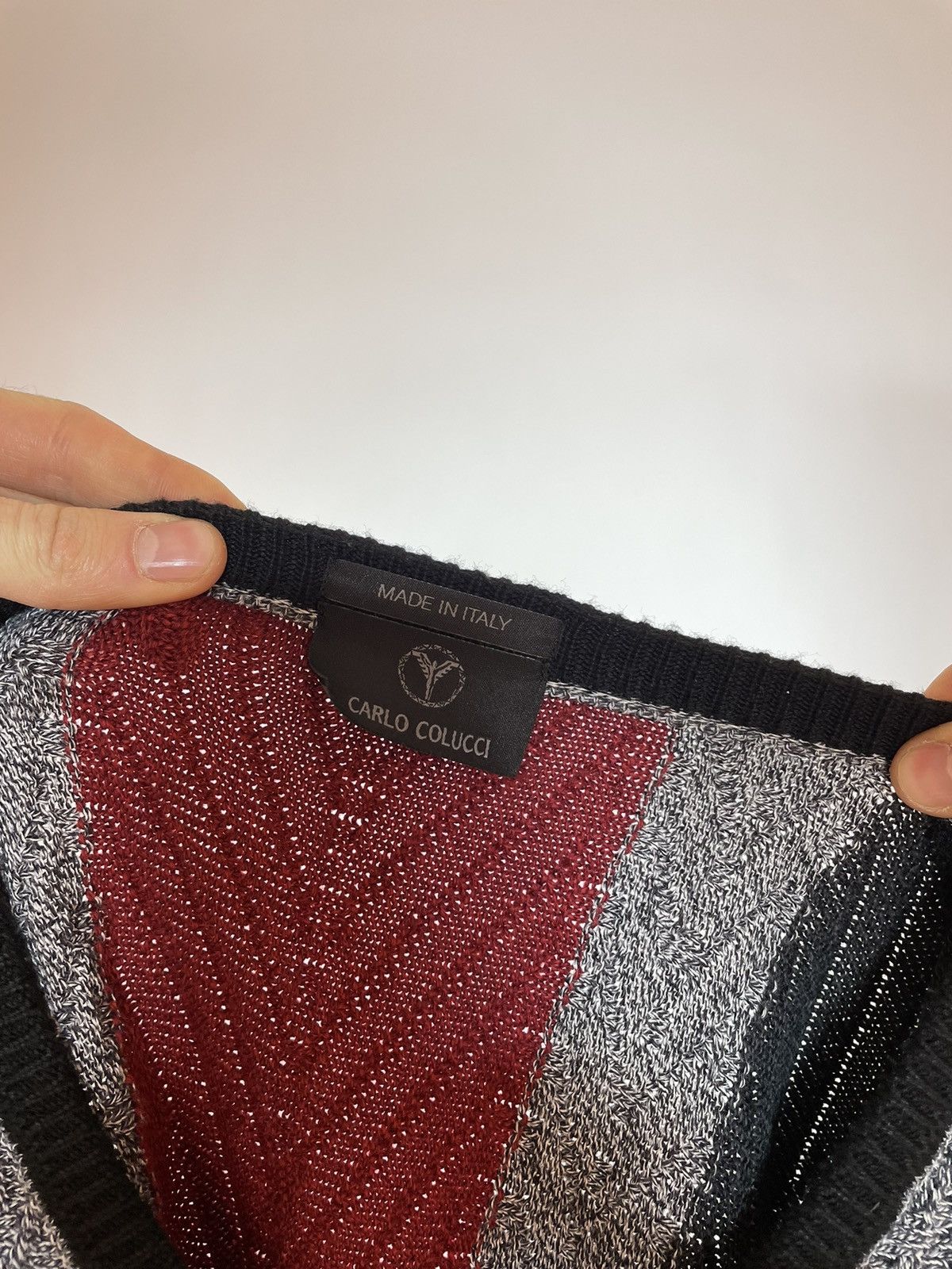 Carlo Colucci × Vintage CARLO COLUCCI sweater Made in Italy Mens size XL Size US L / EU 52-54 / 3 - 11 Thumbnail