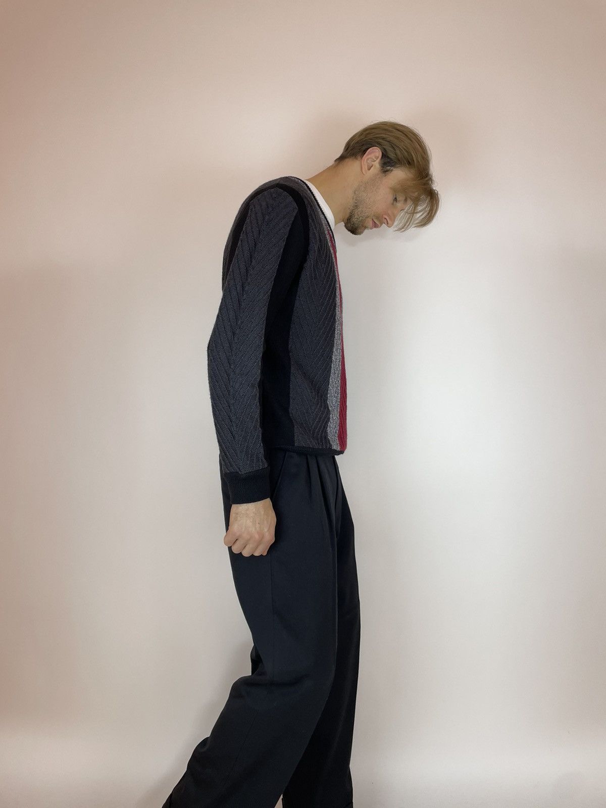 Carlo Colucci × Vintage CARLO COLUCCI sweater Made in Italy Mens size XL Size US L / EU 52-54 / 3 - 7 Thumbnail