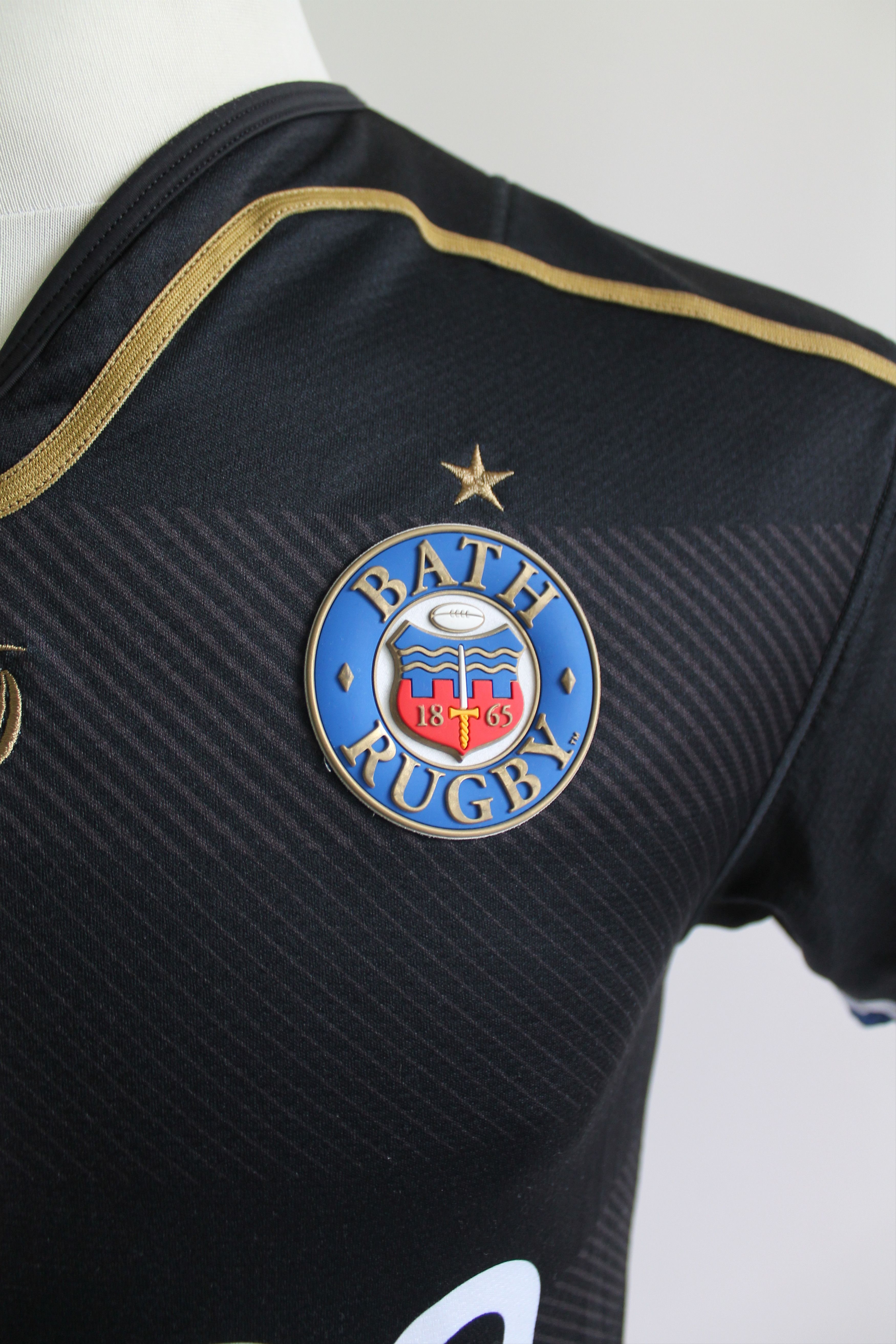 Canterbury of New Zealand BATH Rugby 2015 / 2017 Rugby Jersey Shirt Small Canterbury Size US S / EU 44-46 / 1 - 3 Thumbnail