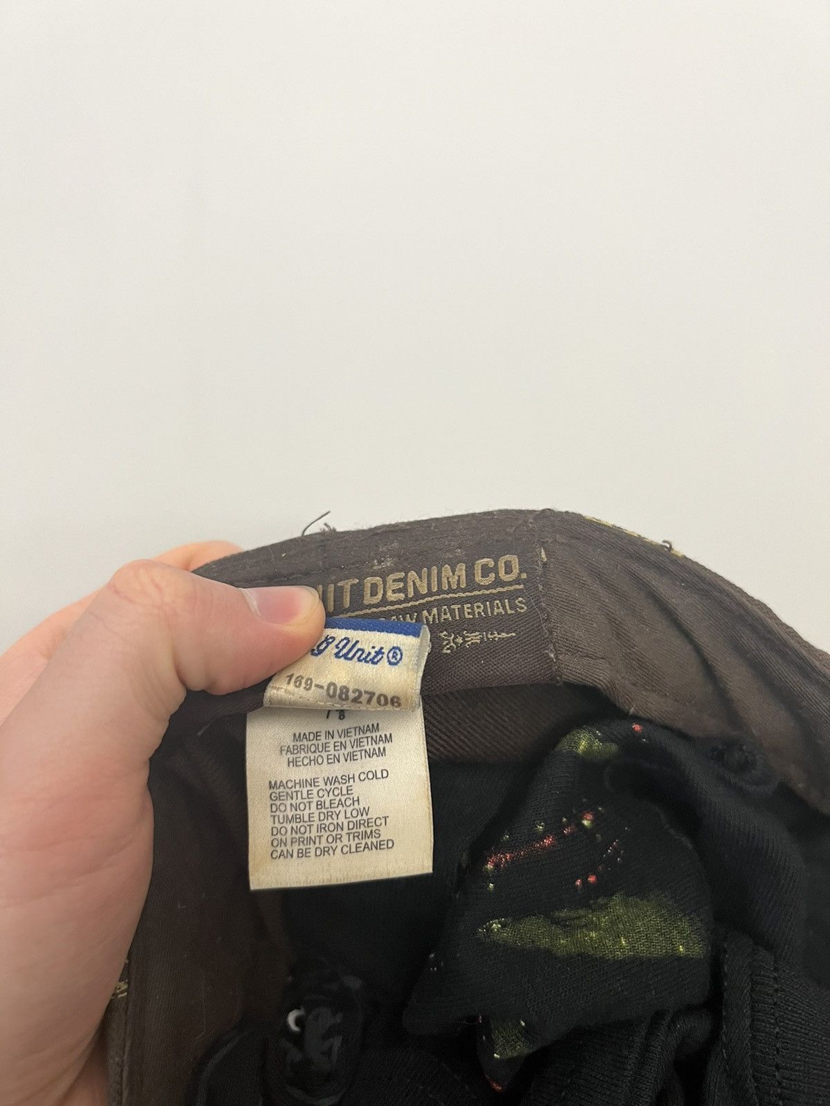 G-Unit Rare Vintage 90s G Unit All Over Print Brown Cap Hat Rap Tee Size ONE SIZE - 6 Thumbnail