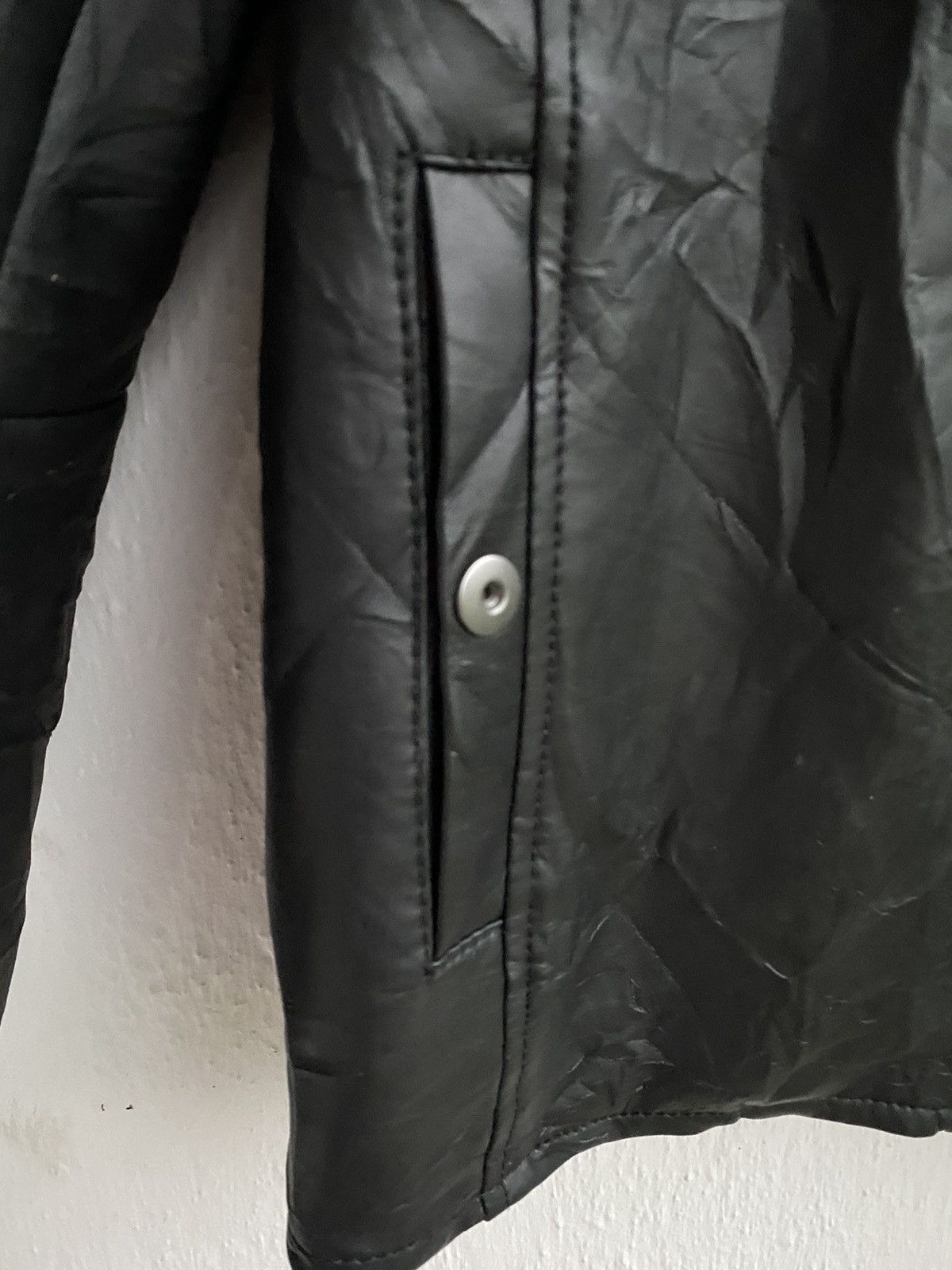 Japanese Brand Back Number THRASHED Motorcycle Riding Leather Jacket Size US M / EU 48-50 / 2 - 5 Thumbnail