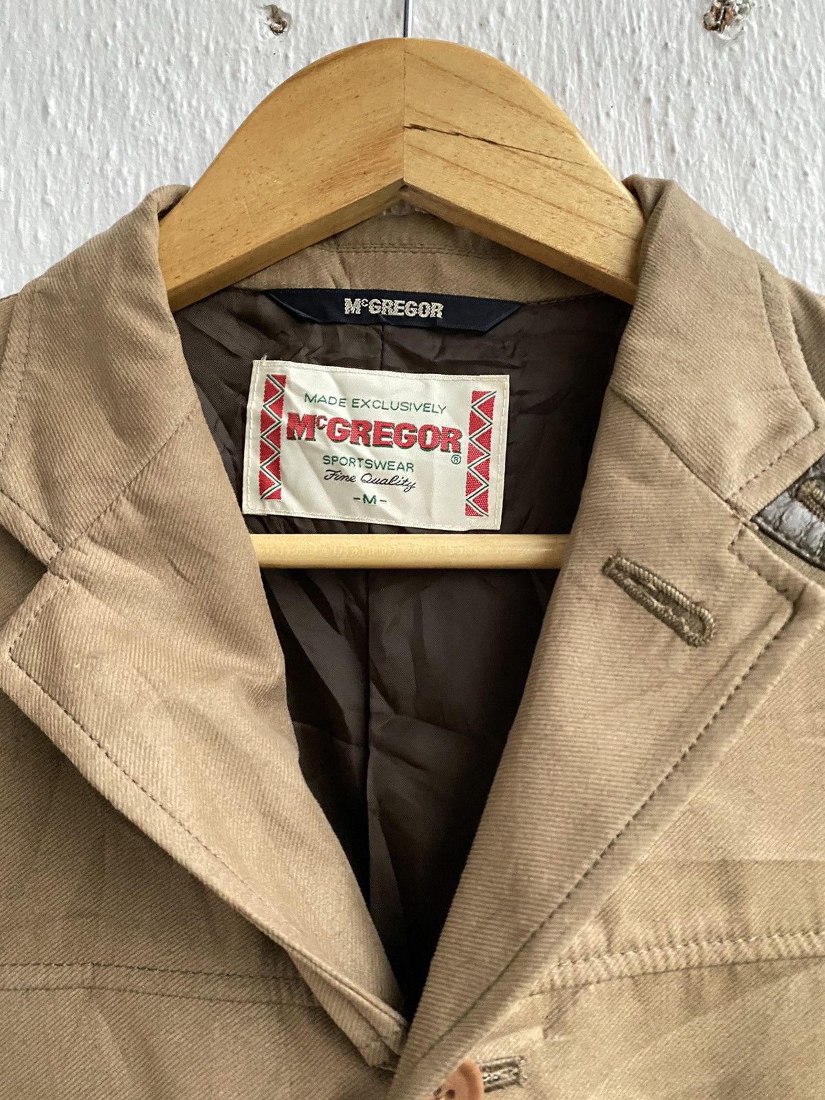 McGregor × Vintage Vintage McGregor Workers Jacket Khaki Size US L / EU 52-54 / 3 - 3 Thumbnail