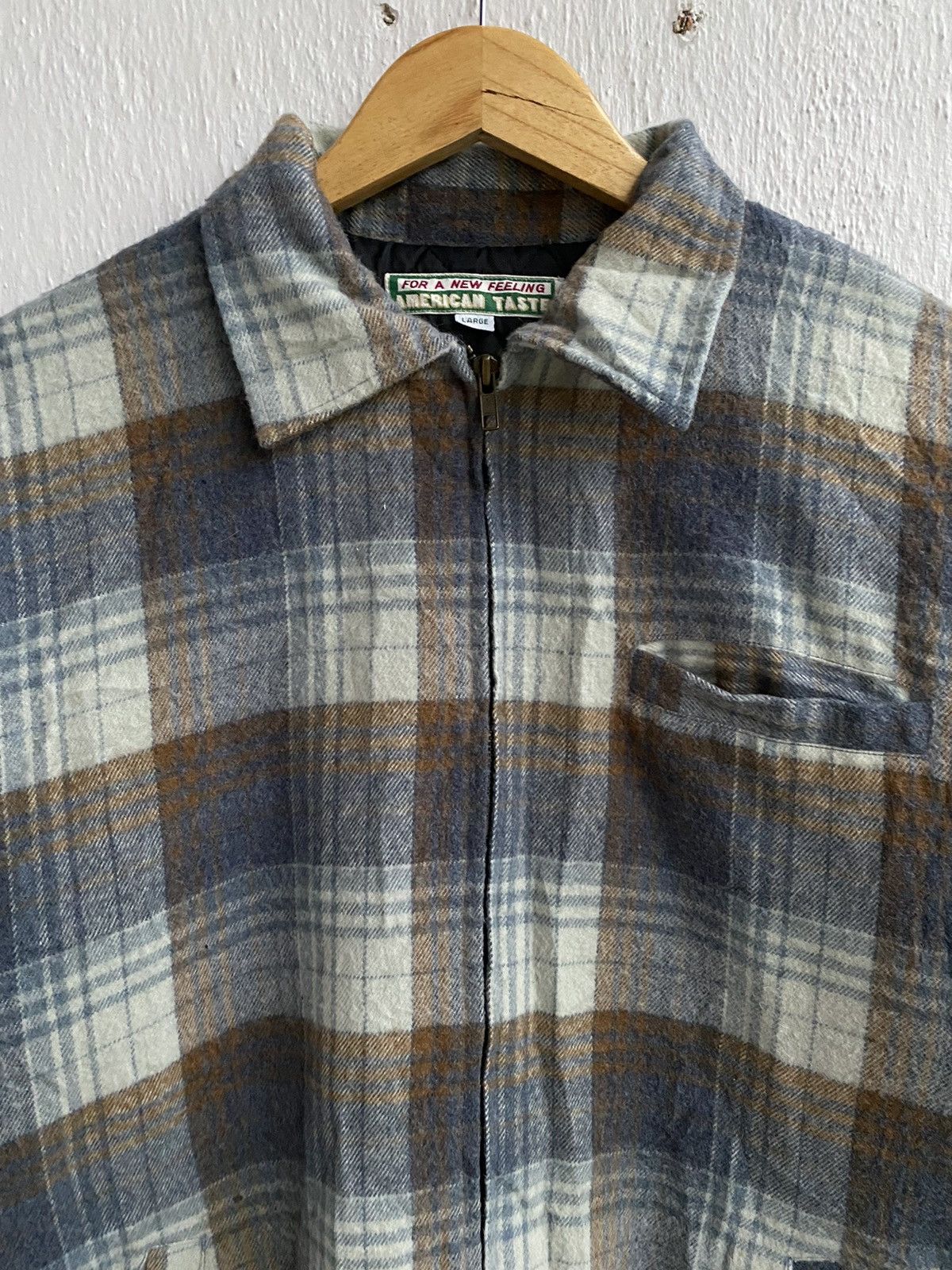 Japanese Brand Vintage American Taste Zip Up Size US XXL / EU 58 / 5 - 2 Thumbnail