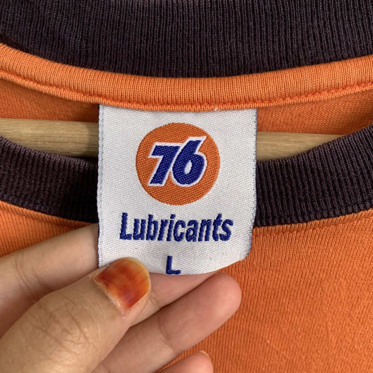 Japanese Brand 76 Lubricants Oil Shirts Size US L / EU 52-54 / 3 - 7 Thumbnail