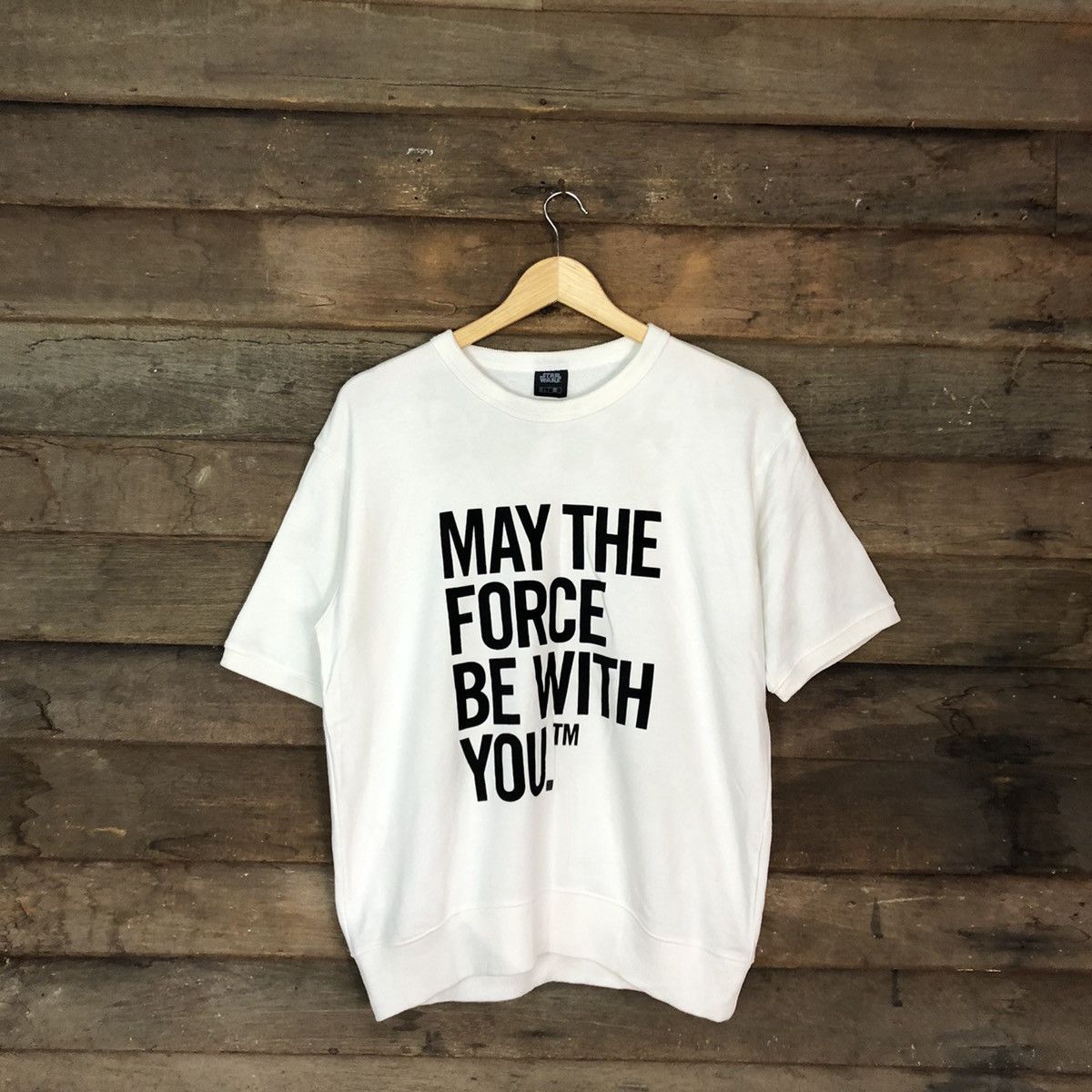 Star Wars Star Wars White Short Sleeve sweatShirt #5662 Size US L / EU 52-54 / 3 - 1 Thumbnail